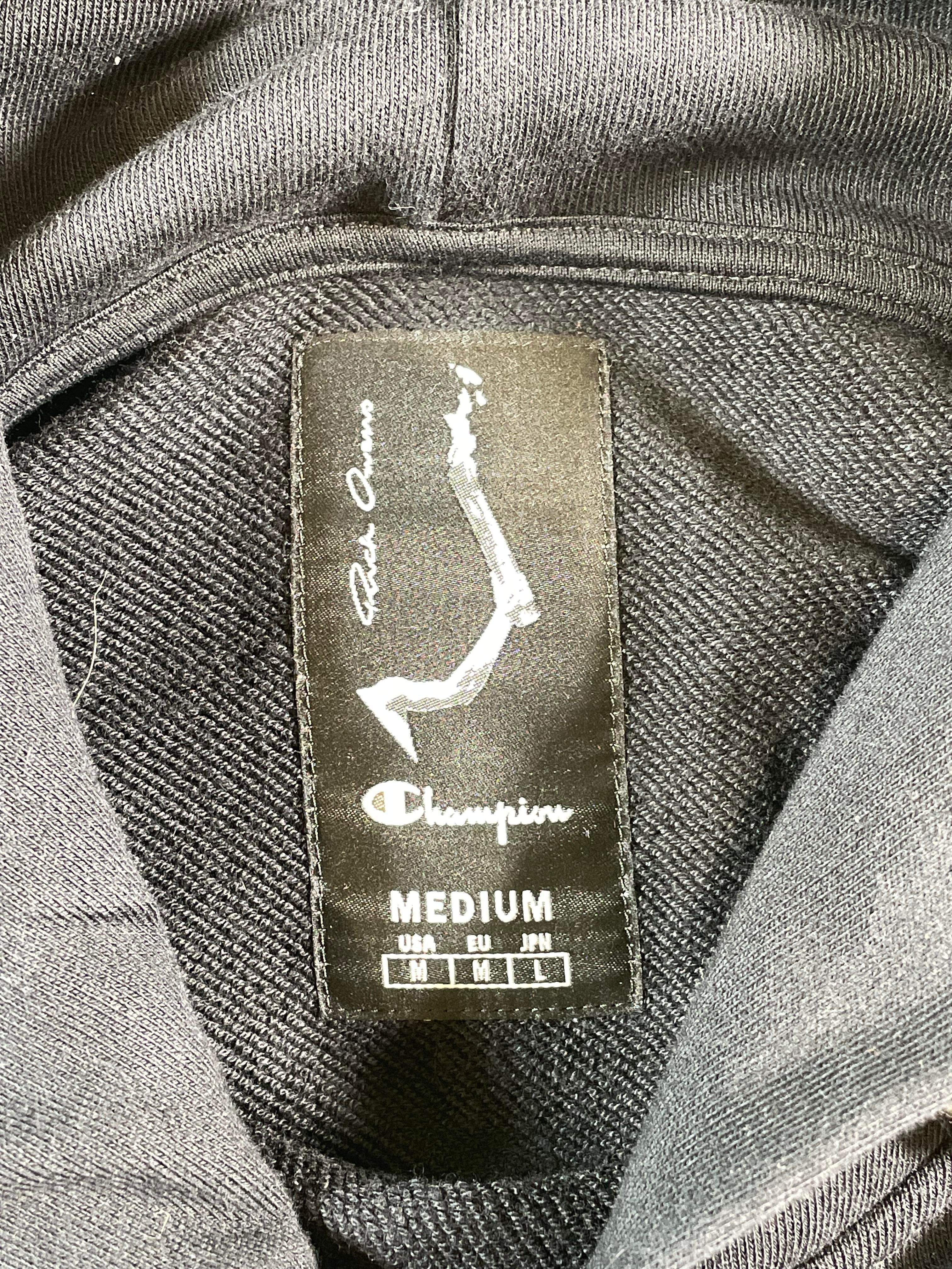 Rick Owens Female Black Hoodie