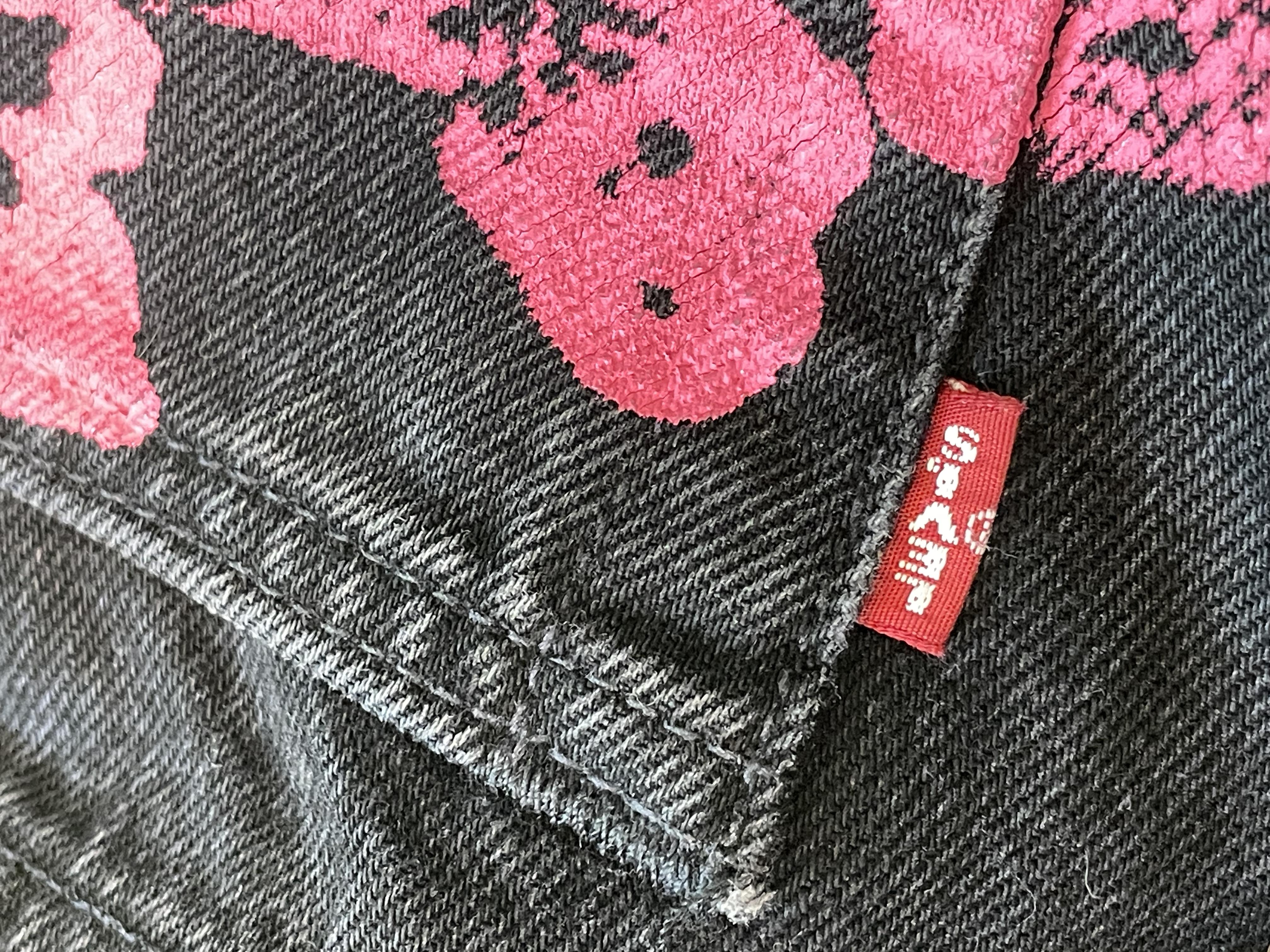Levis Denim Tears B Stroy Black Jeans