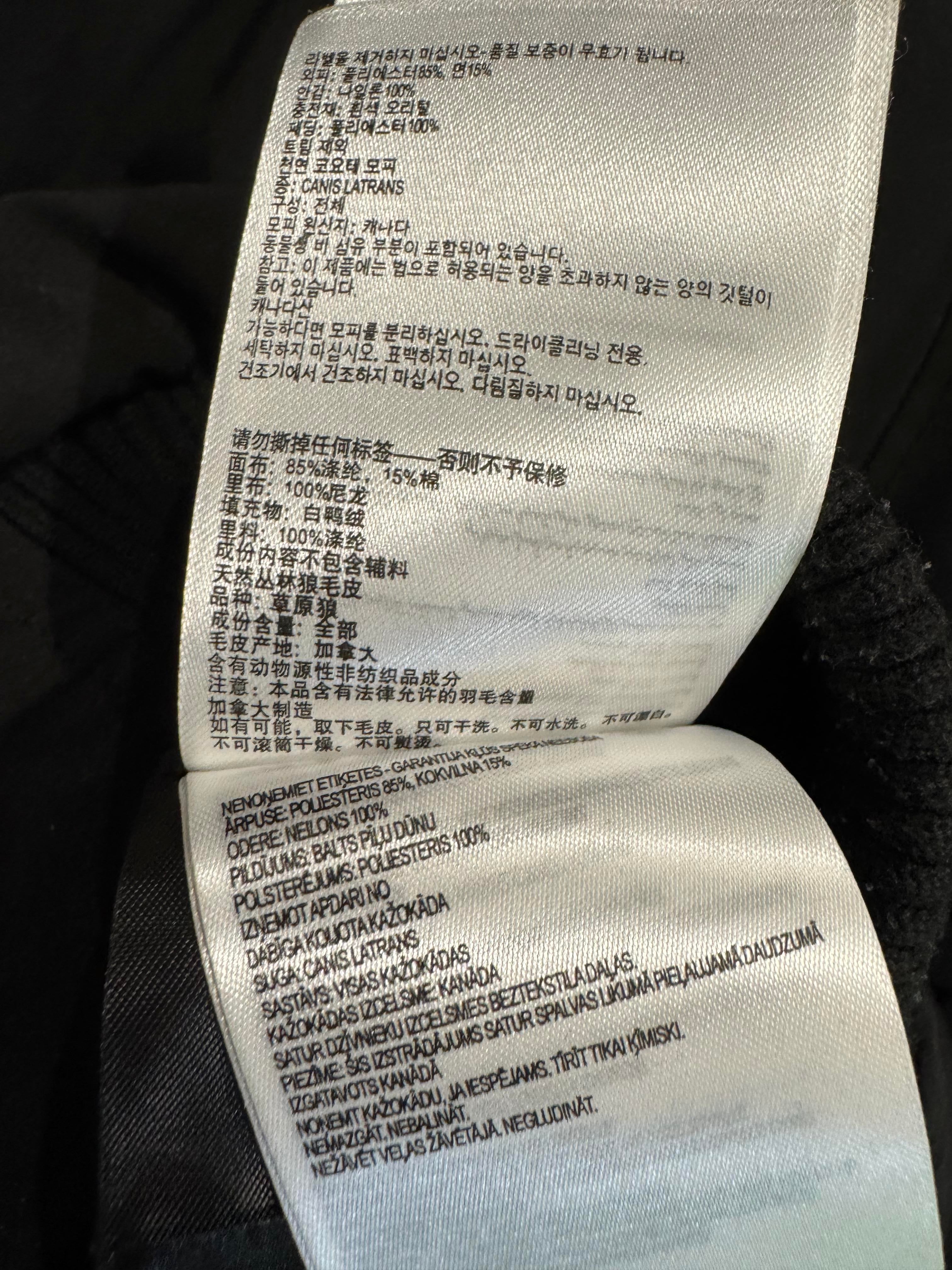 Canada Goose Black Bomber Jacket