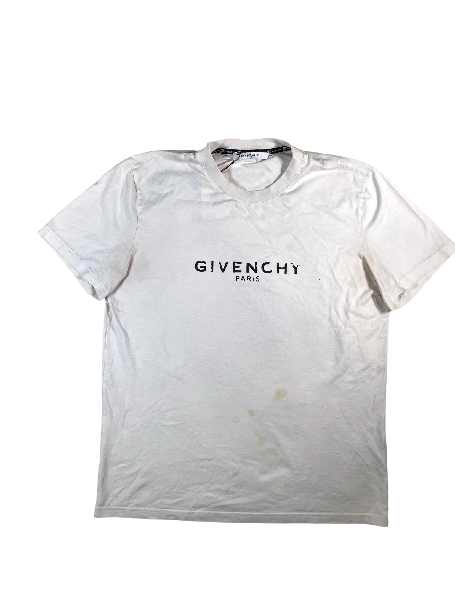 Givenchy Chest Logo White Tee