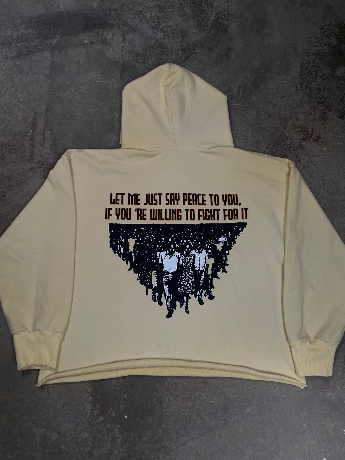 Barriers Hoodie Yellow Used XXL