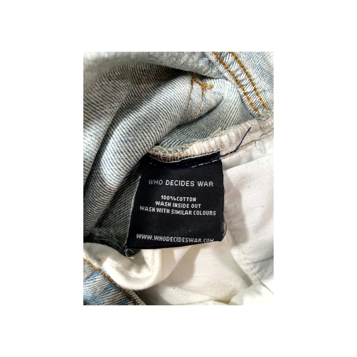 Who Decides War Pastel Light Wash & Multicolor Jeans