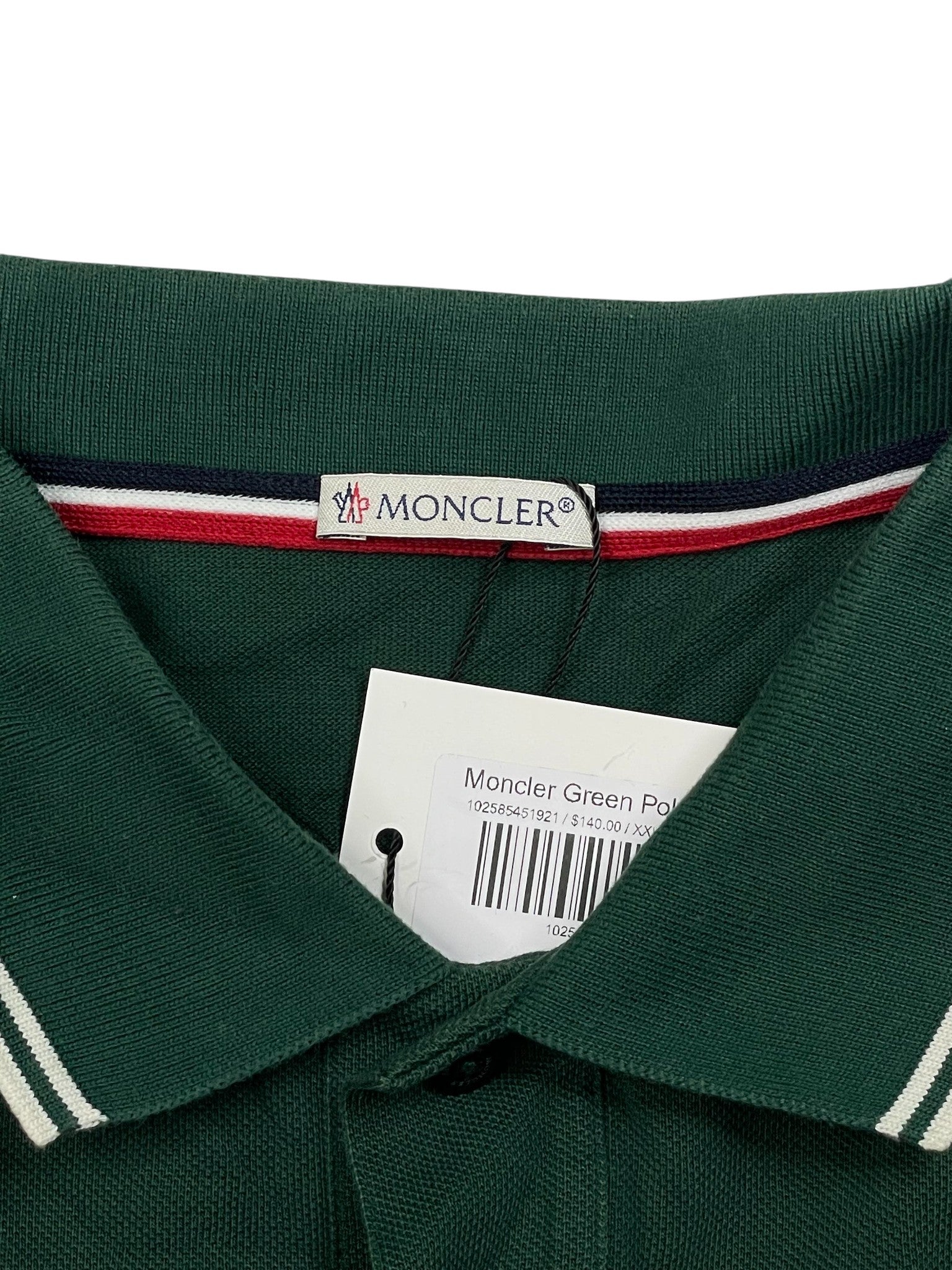 Moncler Green Polo