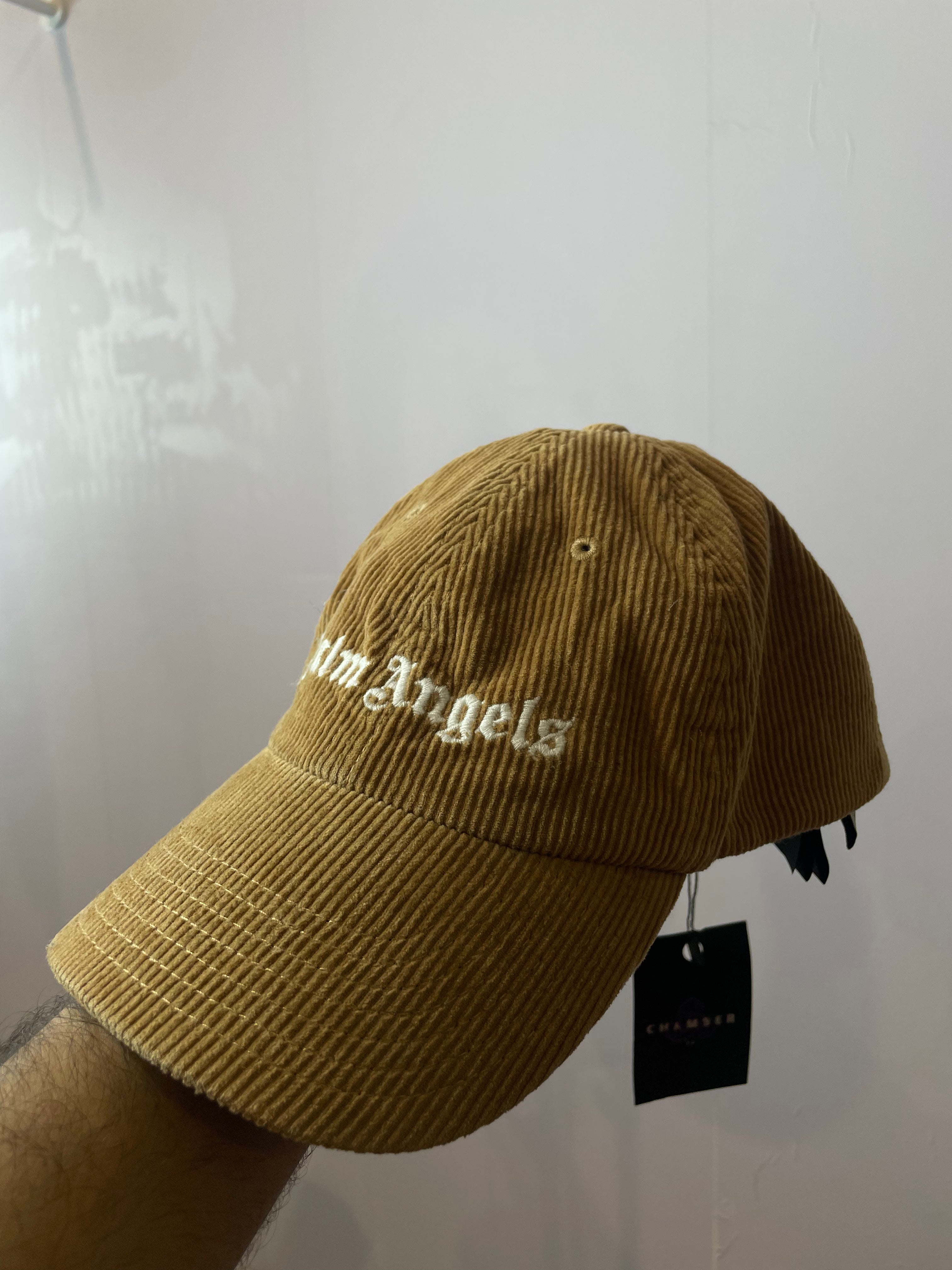 Palm Angels Corduroy Tan Cap