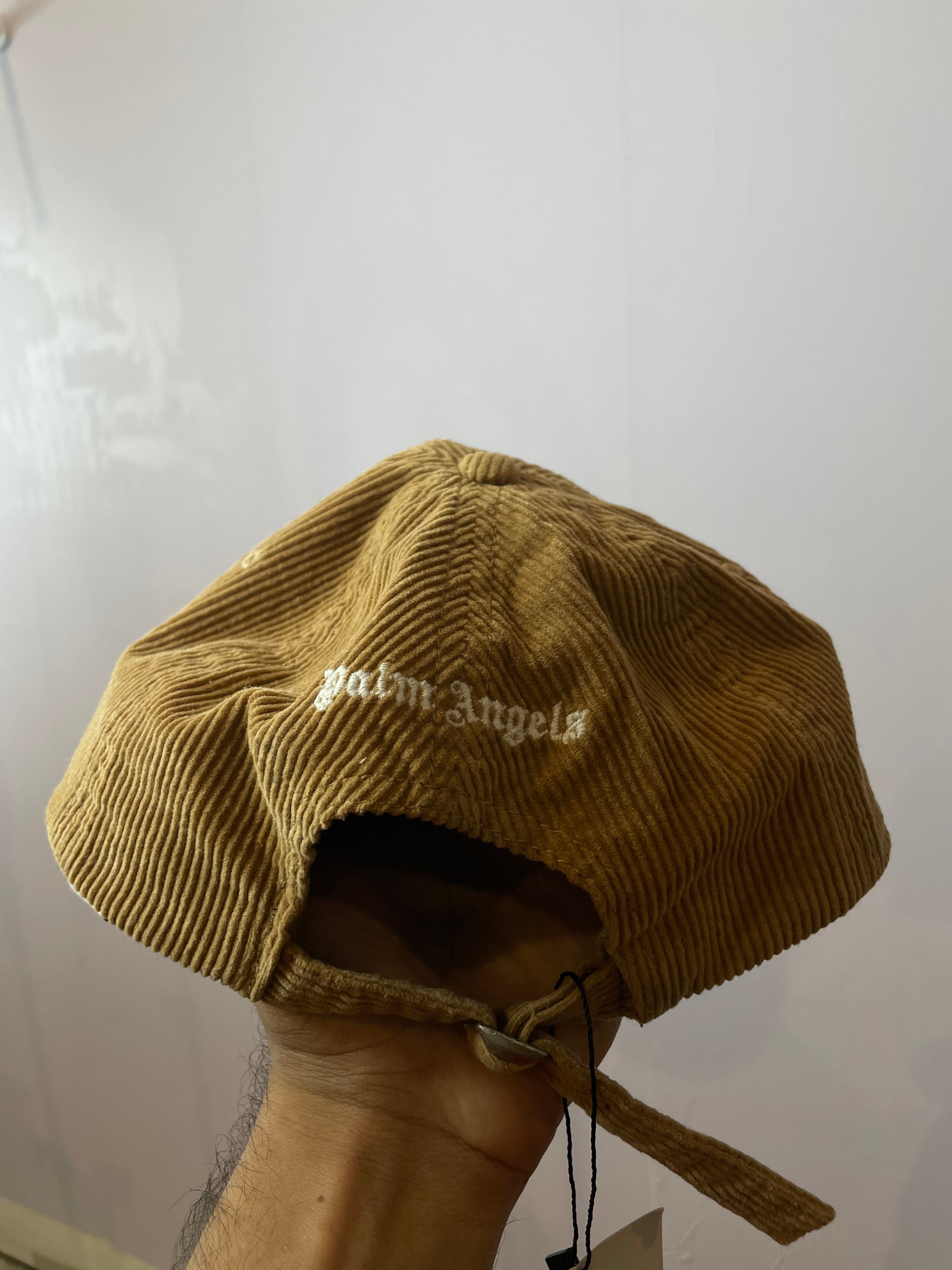 Palm Angels Corduroy Tan Cap