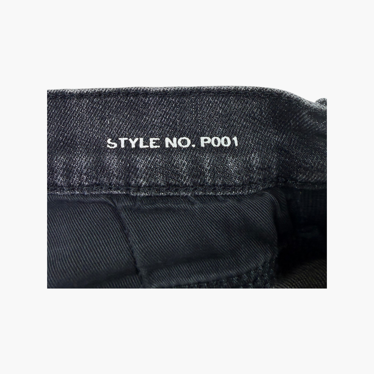 Purple Brand Knee Ripped Black Wash Jeans