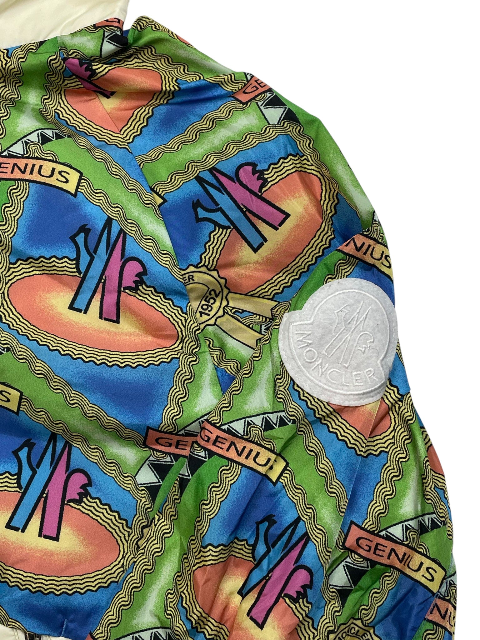 Moncler Genius Multi Cream Windbreaker Jacket