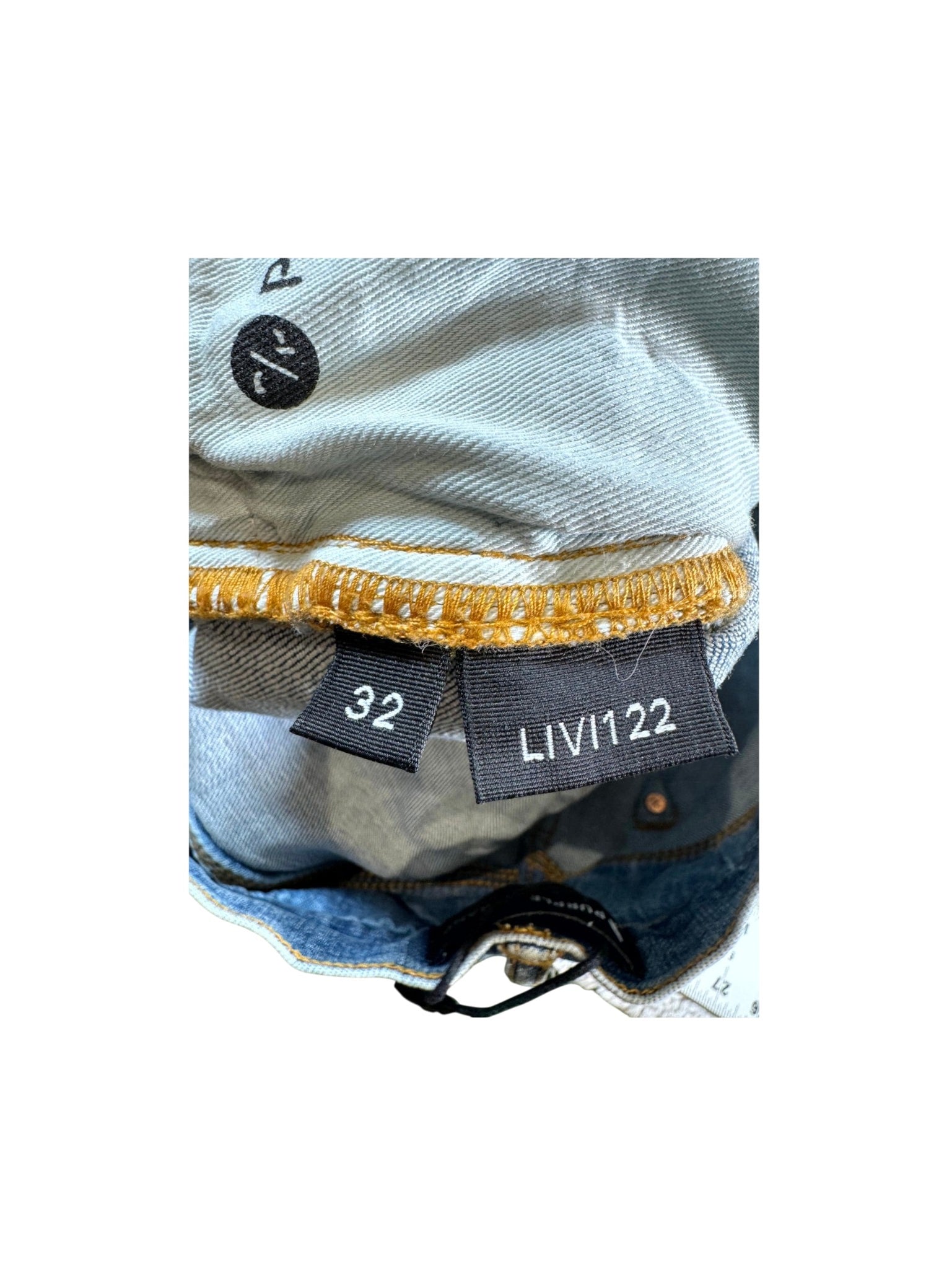Purple Brand Distressed Light Wash Jeans