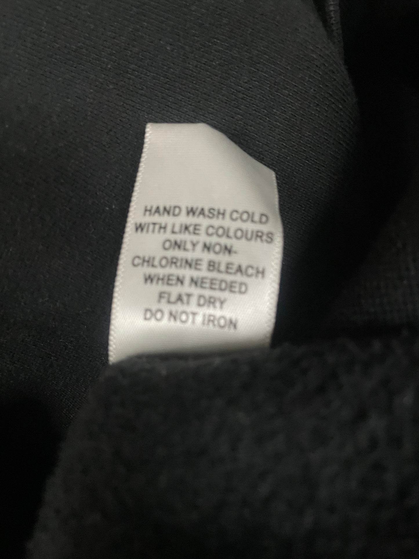 Essentials Hoodie Off Black Small Used