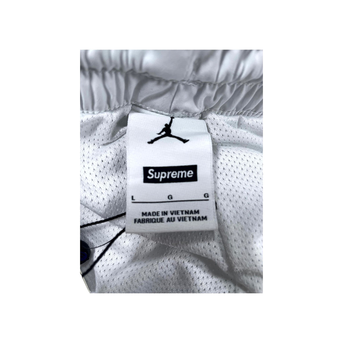 Supreme x Jordan White Track Pants