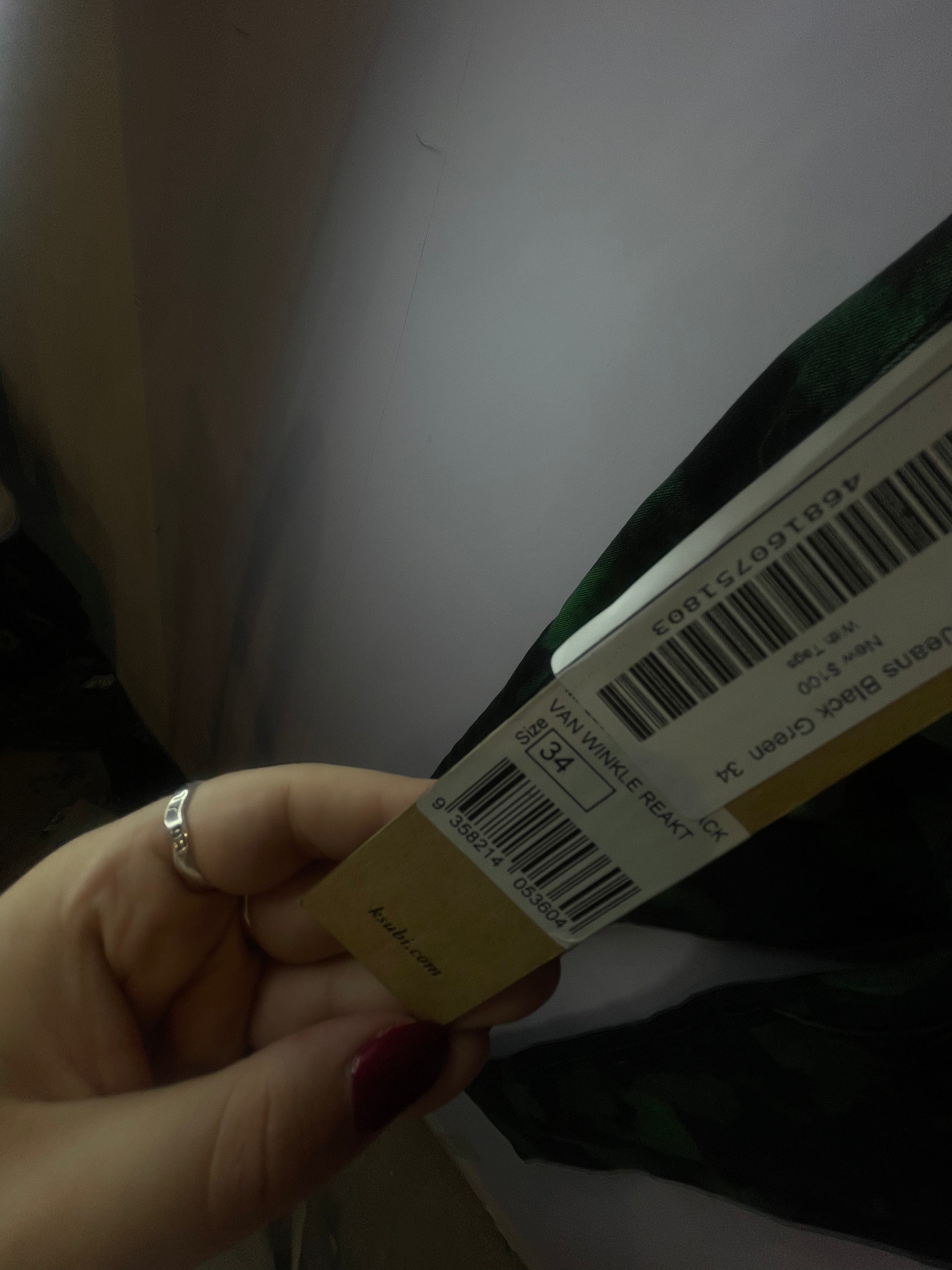 Ksubi Black & Green Jeans