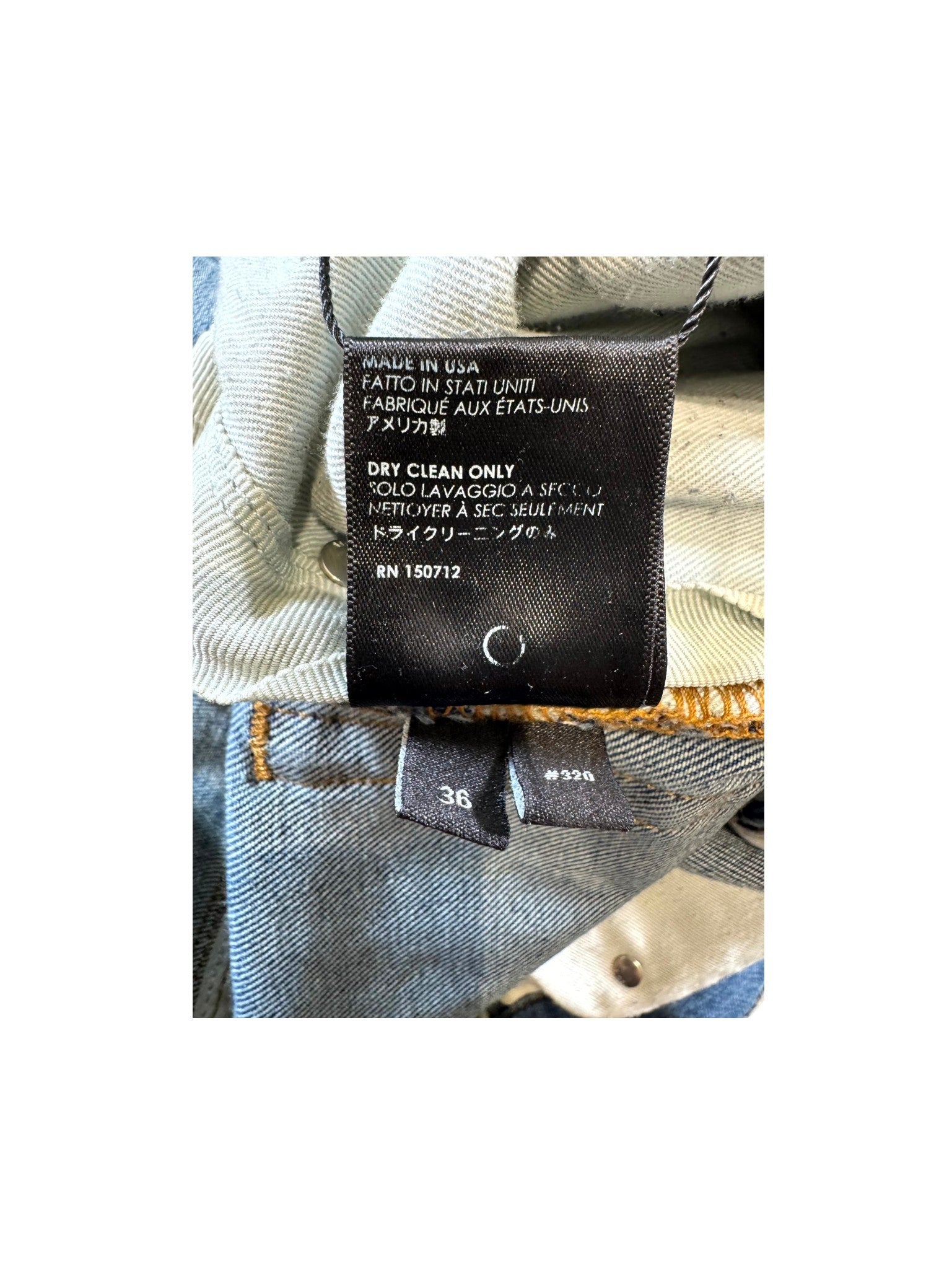 Amiri MX2 Patch Light Wash & Black Jeans