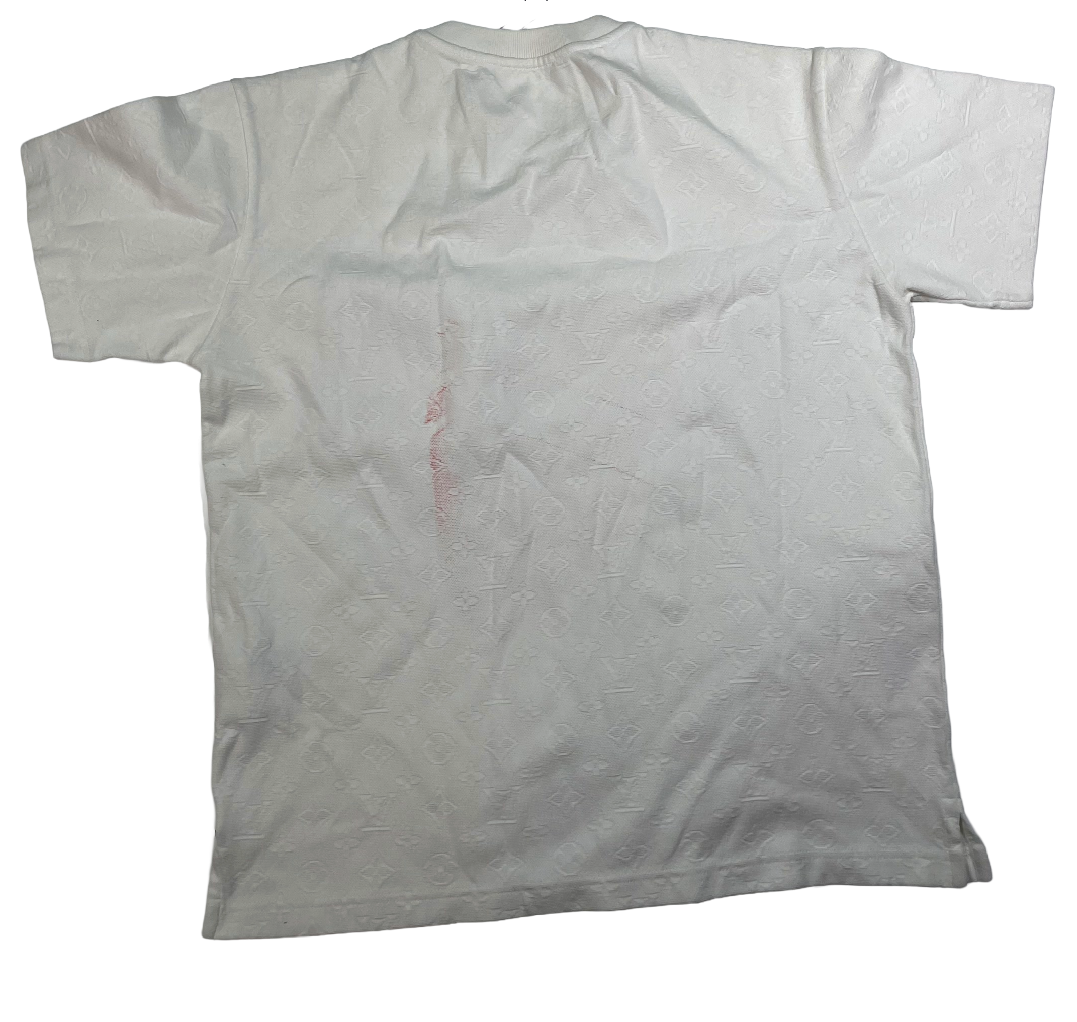 Louis Vuitton Pocket Monogram White Tee