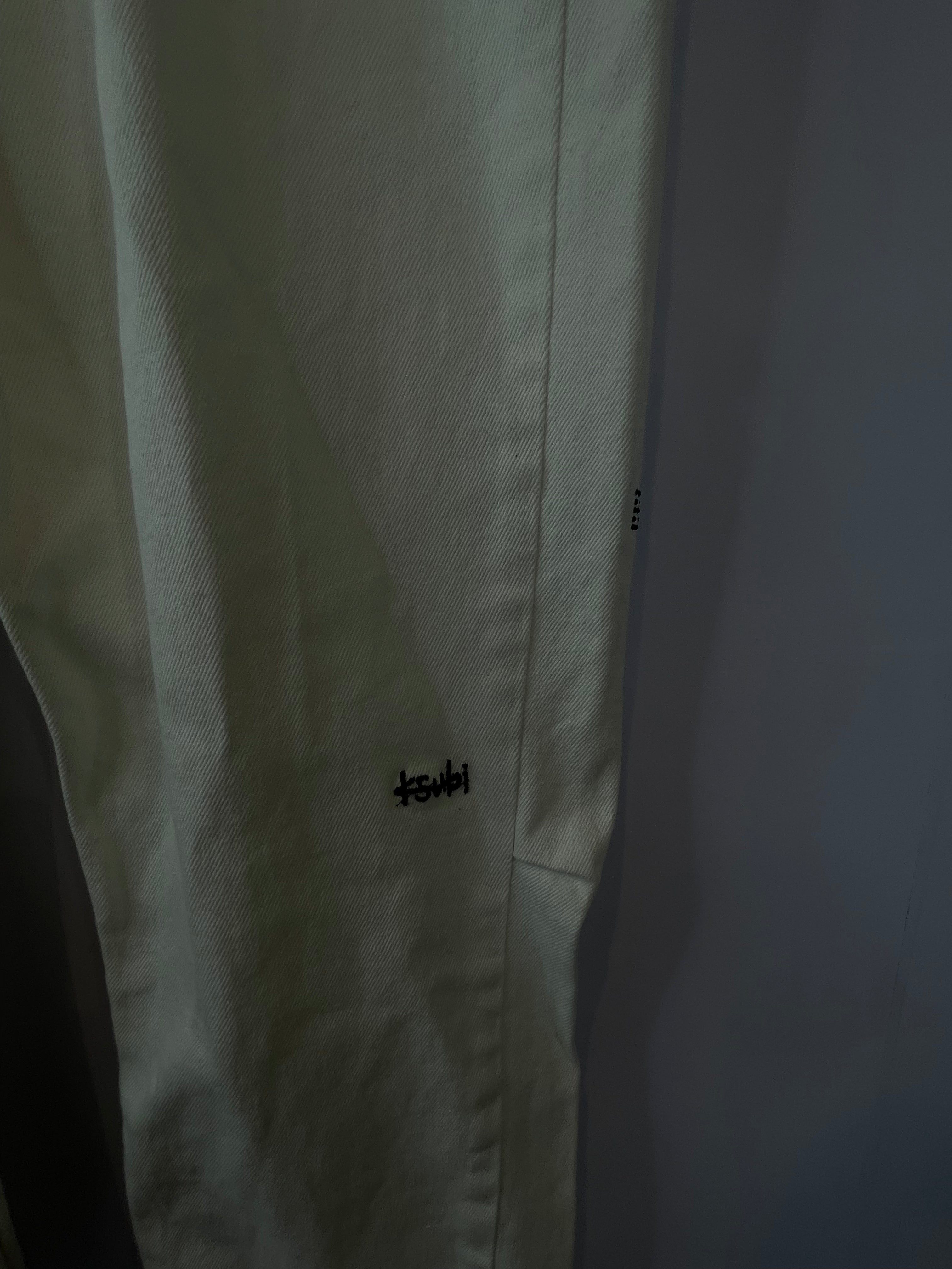 Ksubi White Rhinestone Jeans