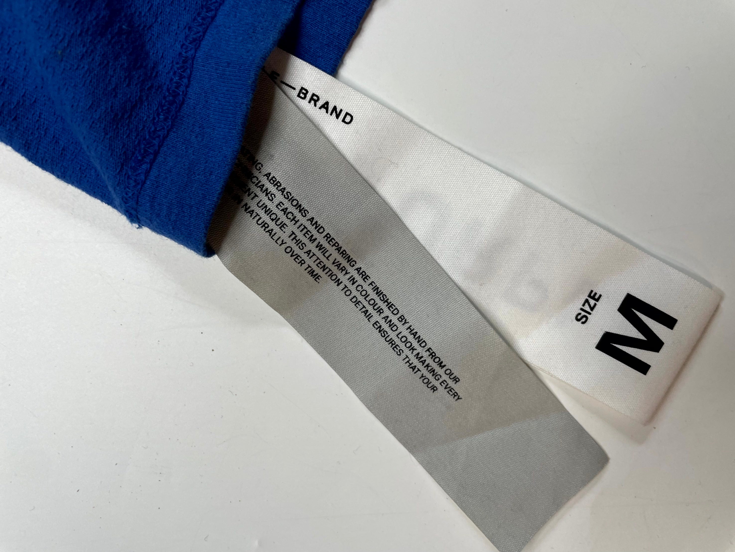 Purple Brand Faded Mono Blue Tee