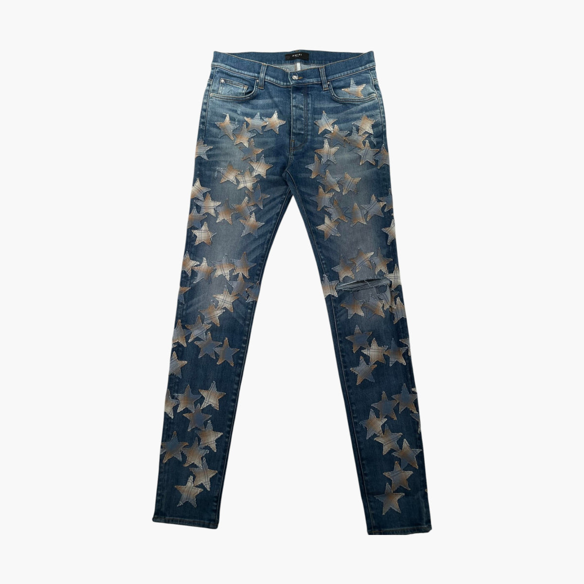 Amiri Chemist Star Light Wash Denim Jeans