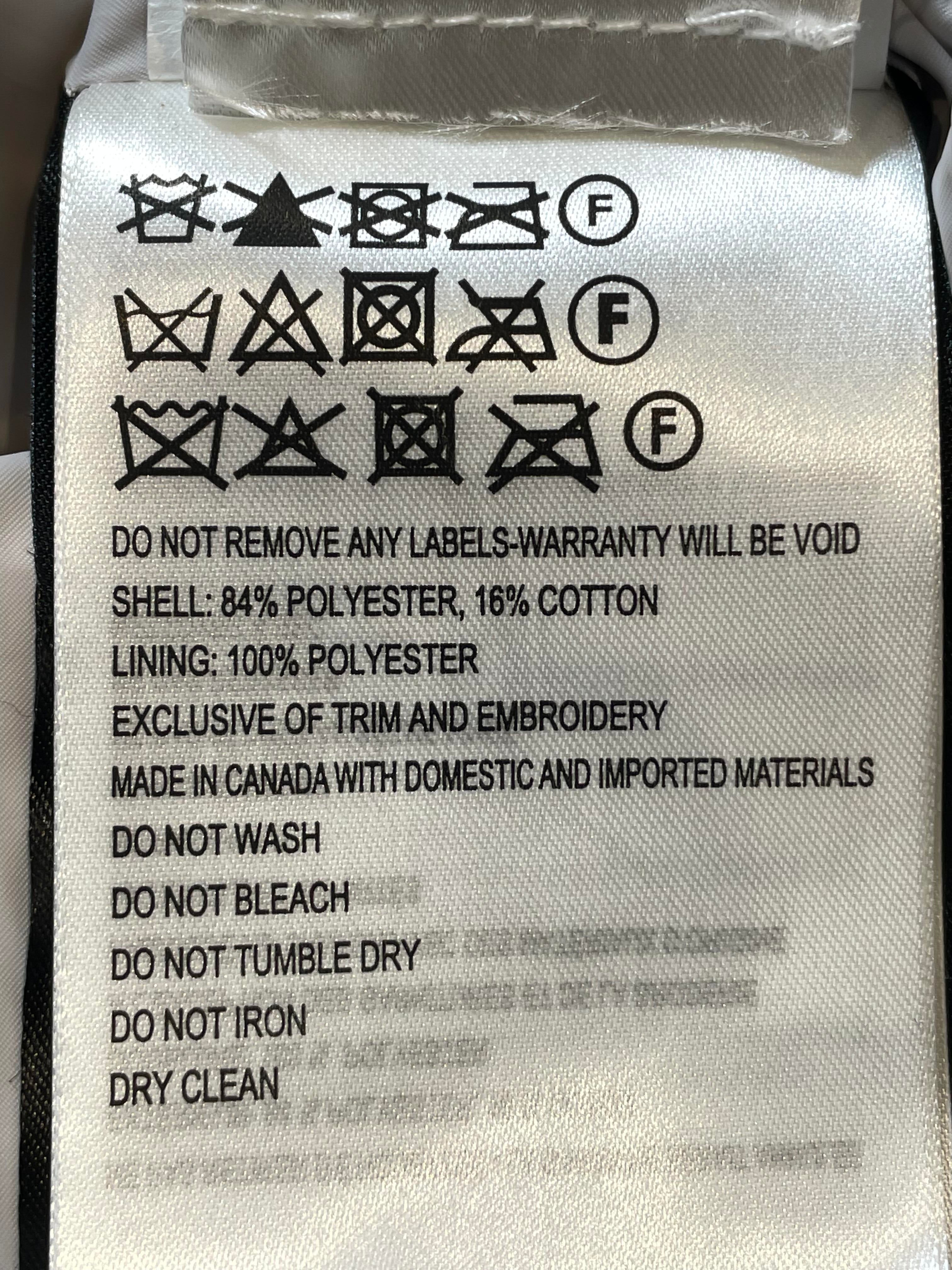 Canada Goose White Tactical Cargo Vest