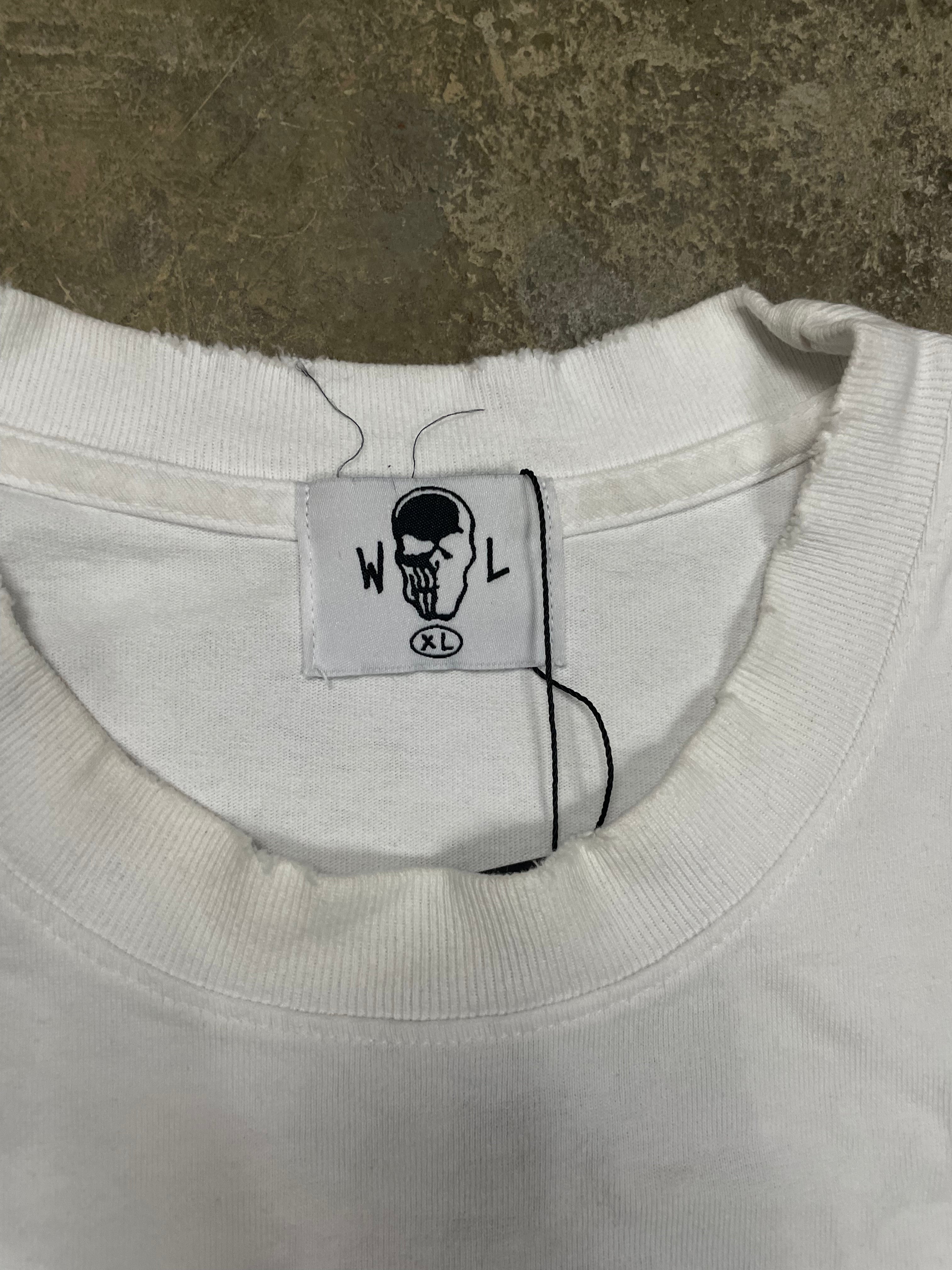 Warren Lotas Tee White Red Used XL