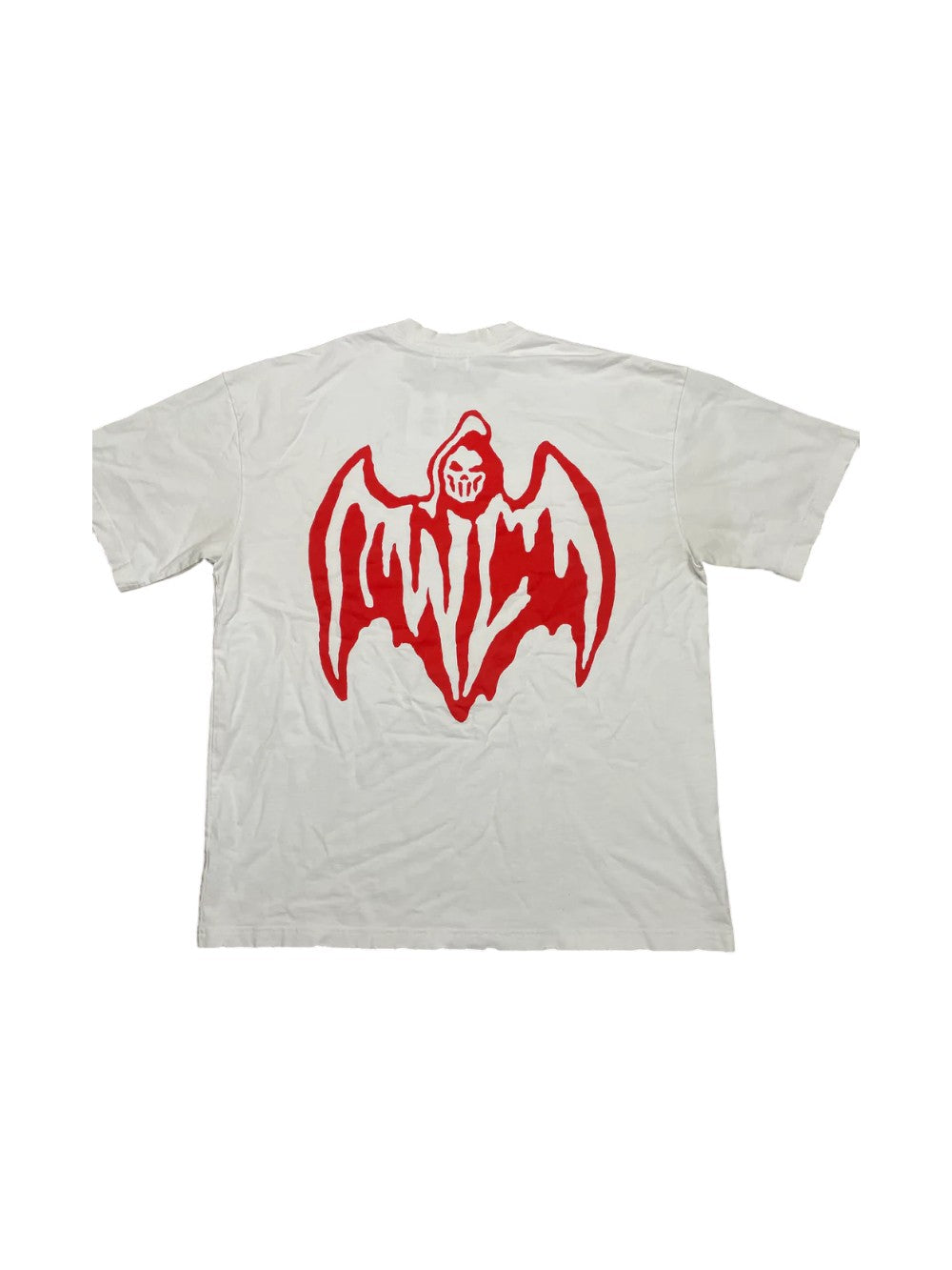 Warren Lotas Tee White Red Used XL