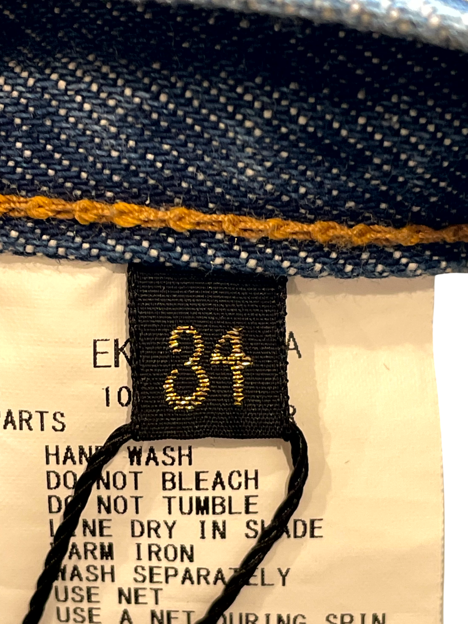 Kapital Bone Denim Blue Shorts
