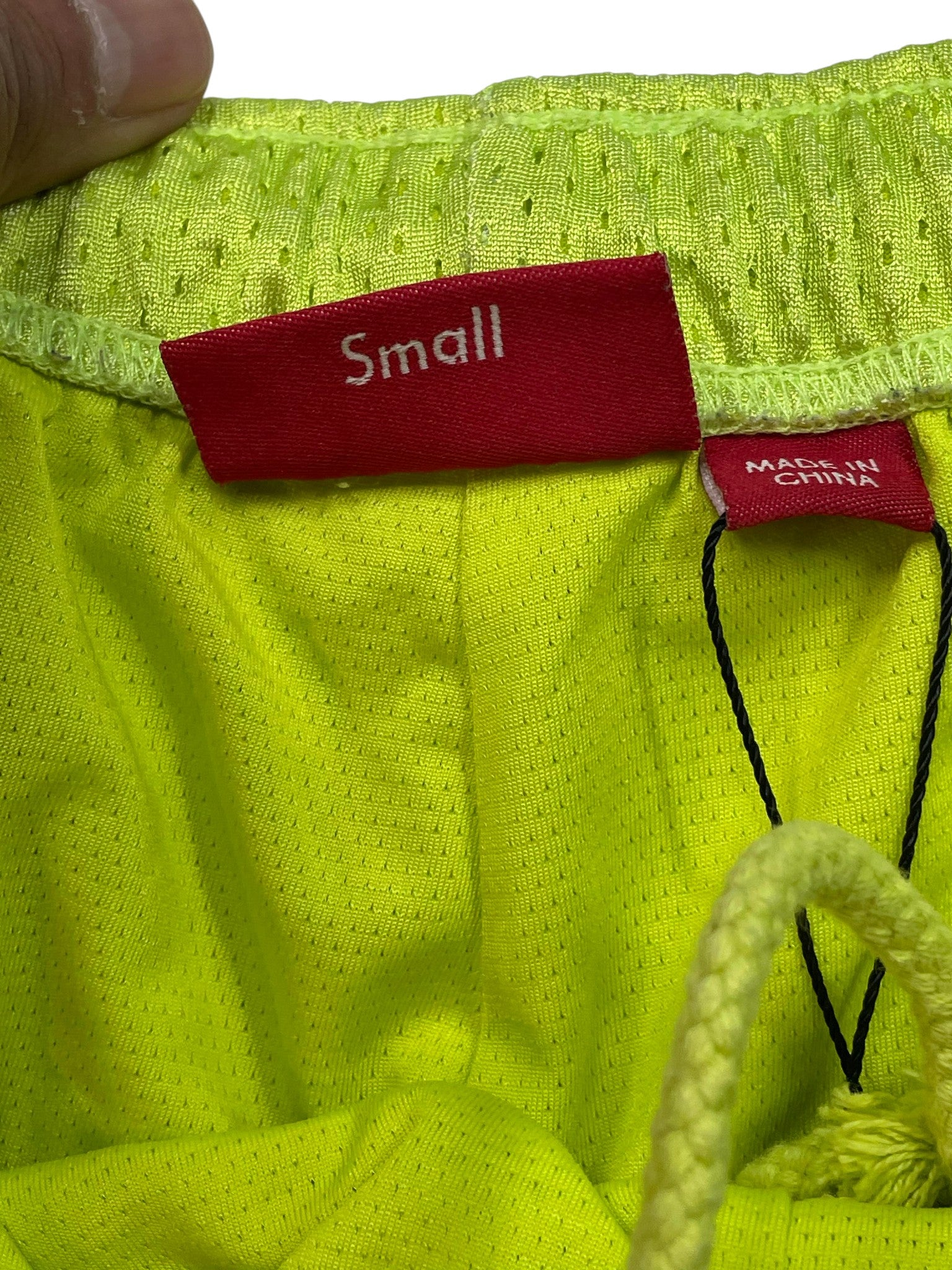 Supreme Mesh 49 Lime Shorts
