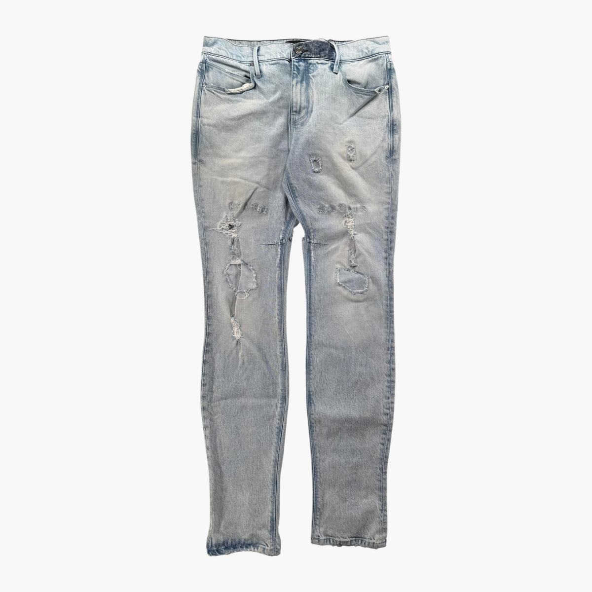 RTA Light Wash RIP Jeans