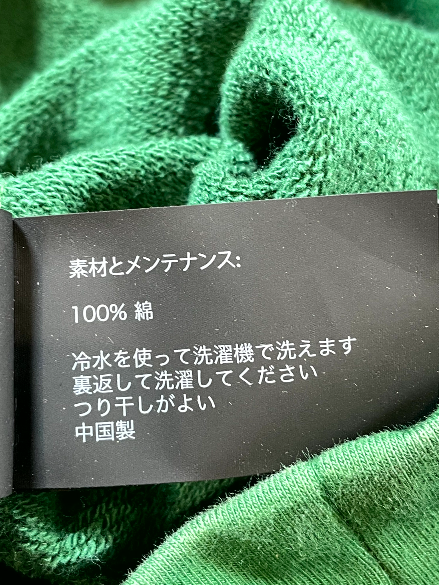 Purple Brand Logo Green Hoodie