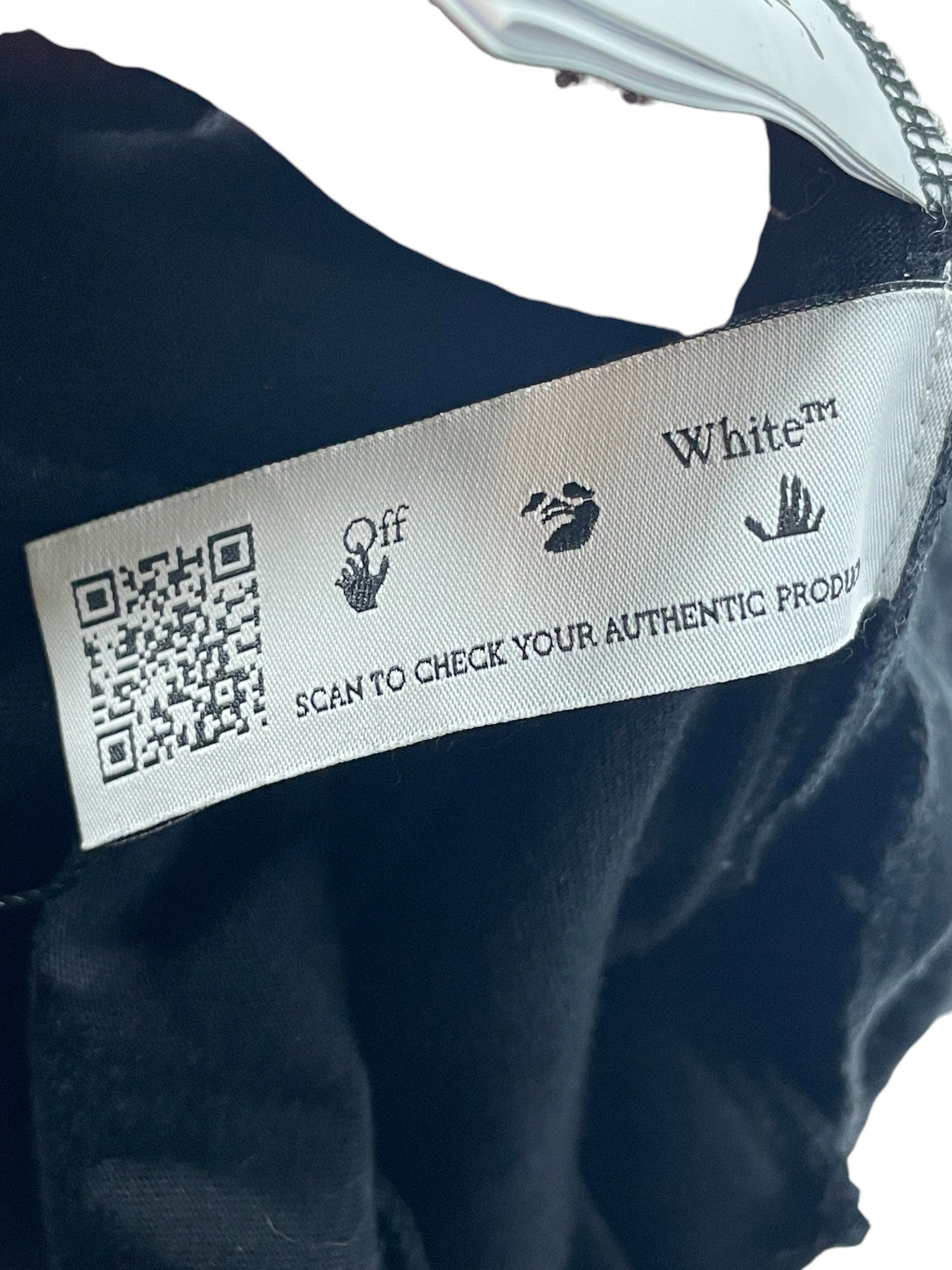 Off White Black & Yellow Sweat Shorts