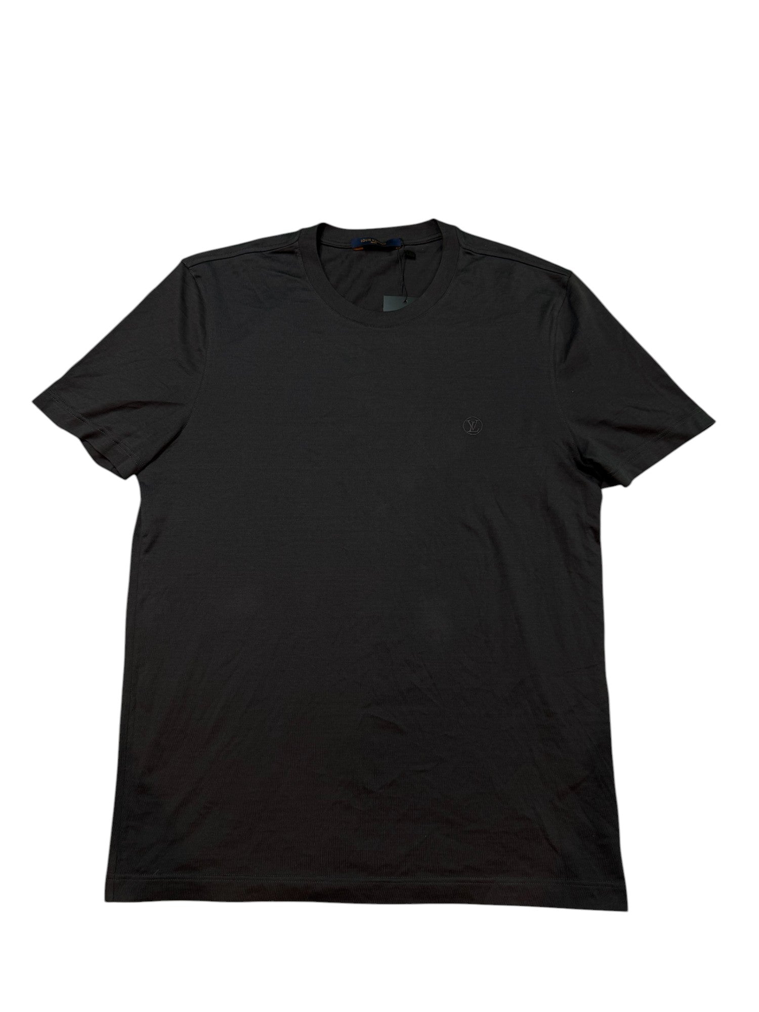 LV Pin Logo T-shirt Charcoal