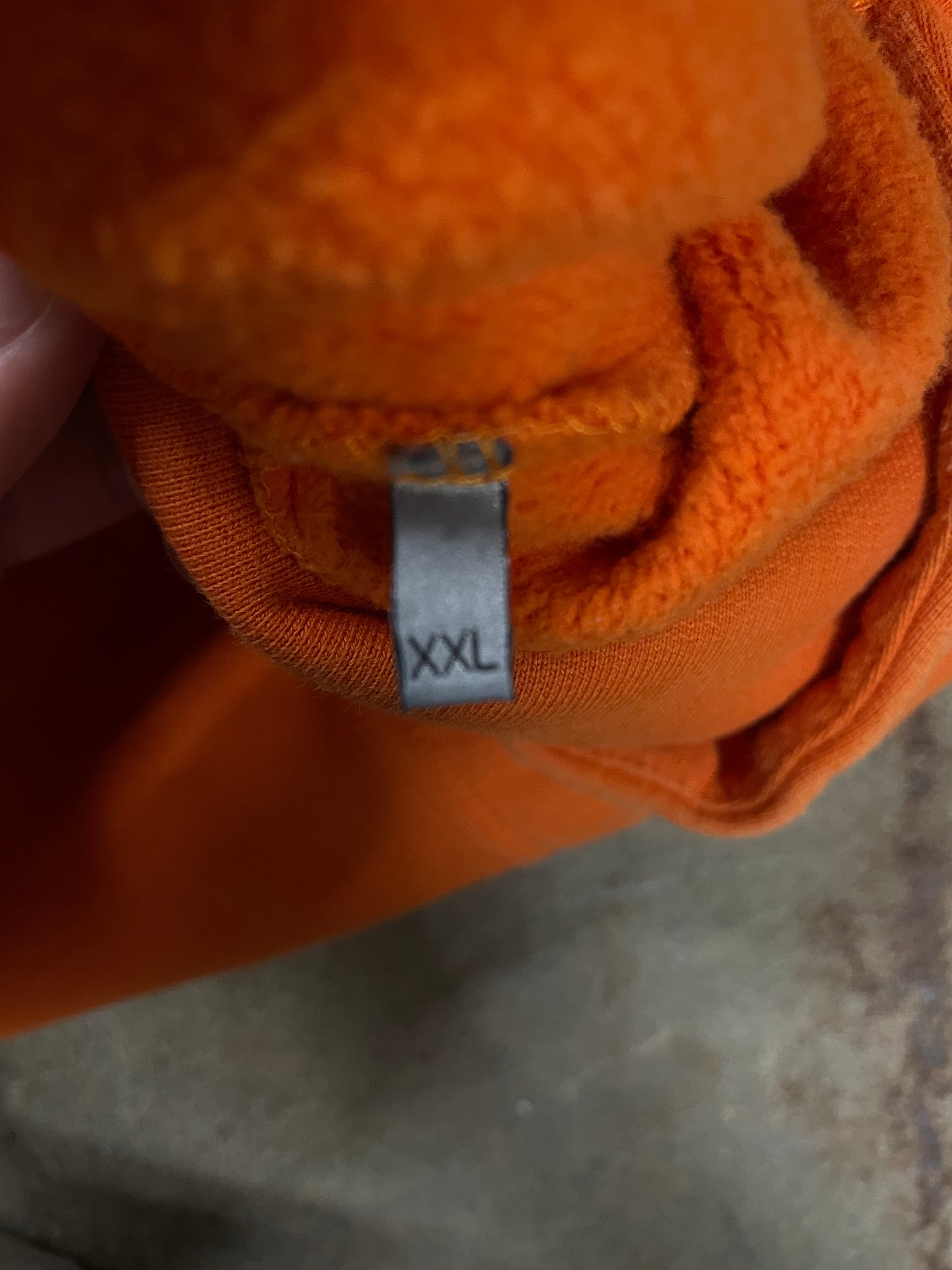 Dior CD Hoodie Orange Used XXL