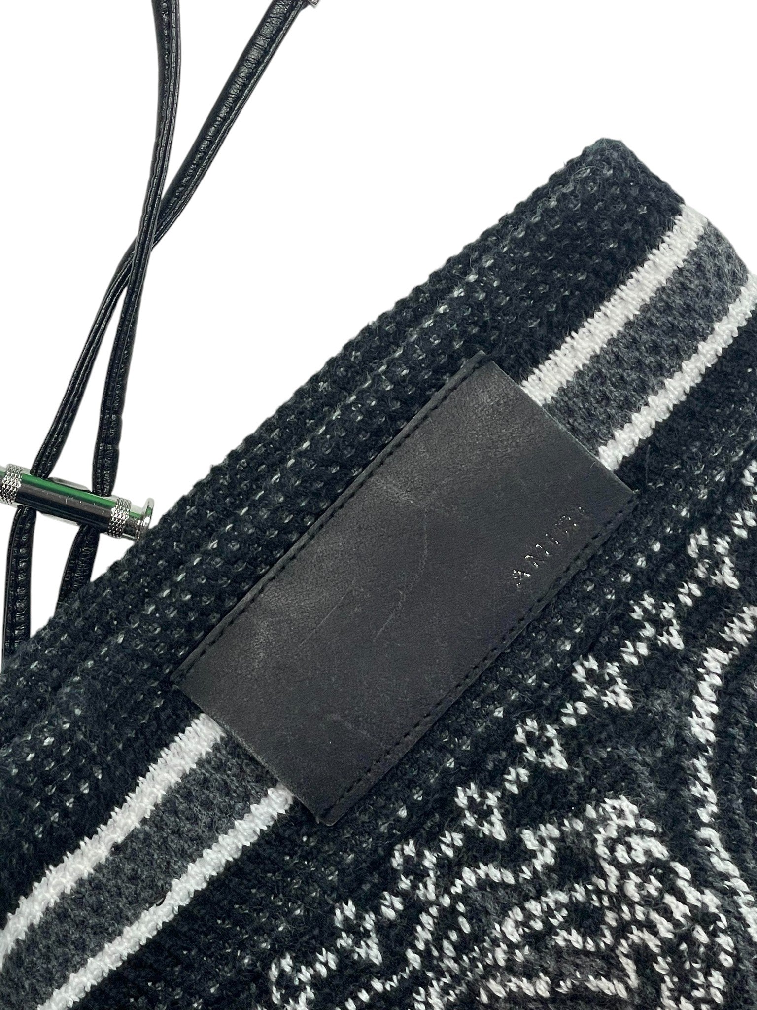 Amiri 'Bandana MA' Black & White Shorts