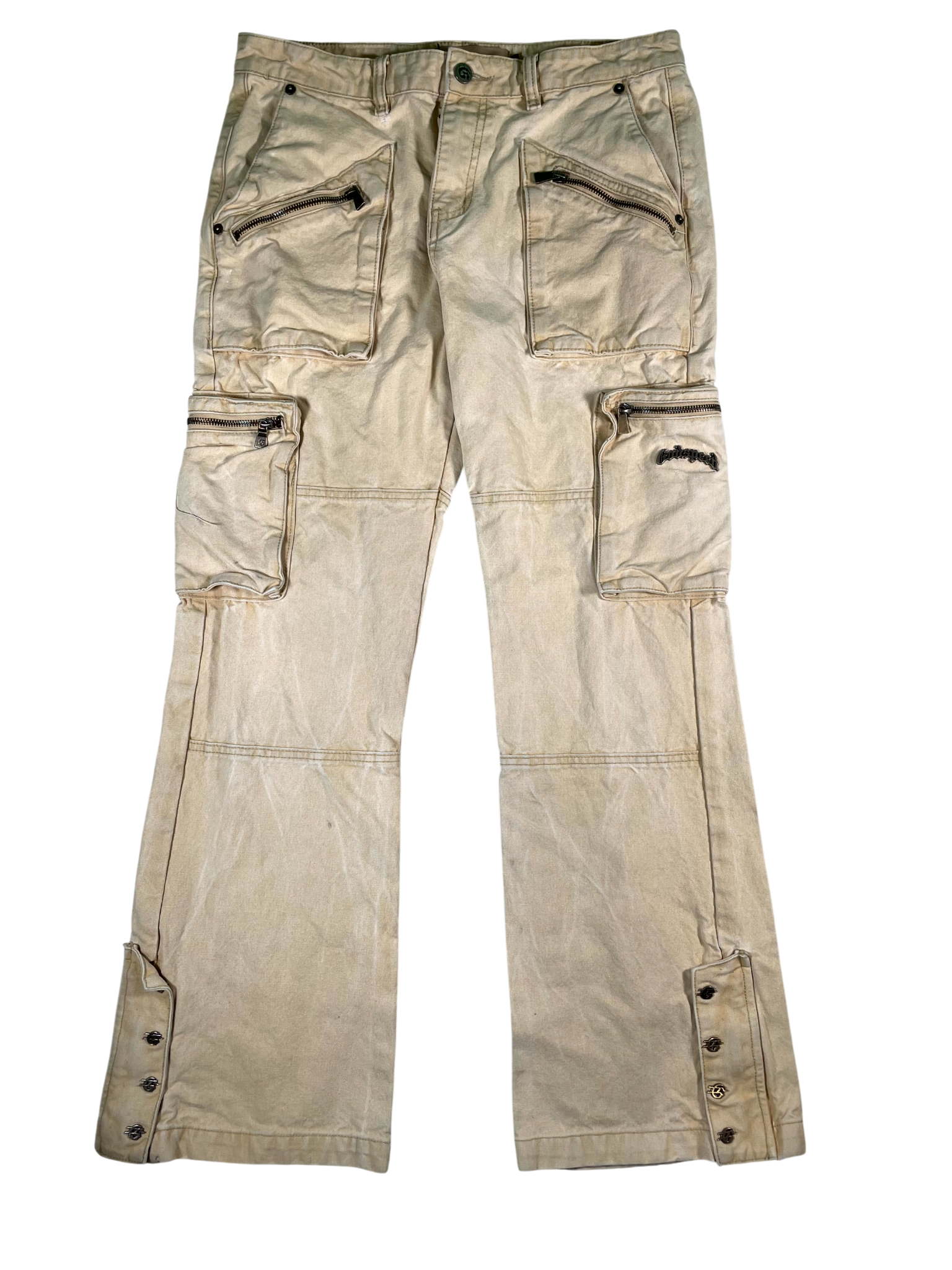 Godspeed Beige Cargo Jeans