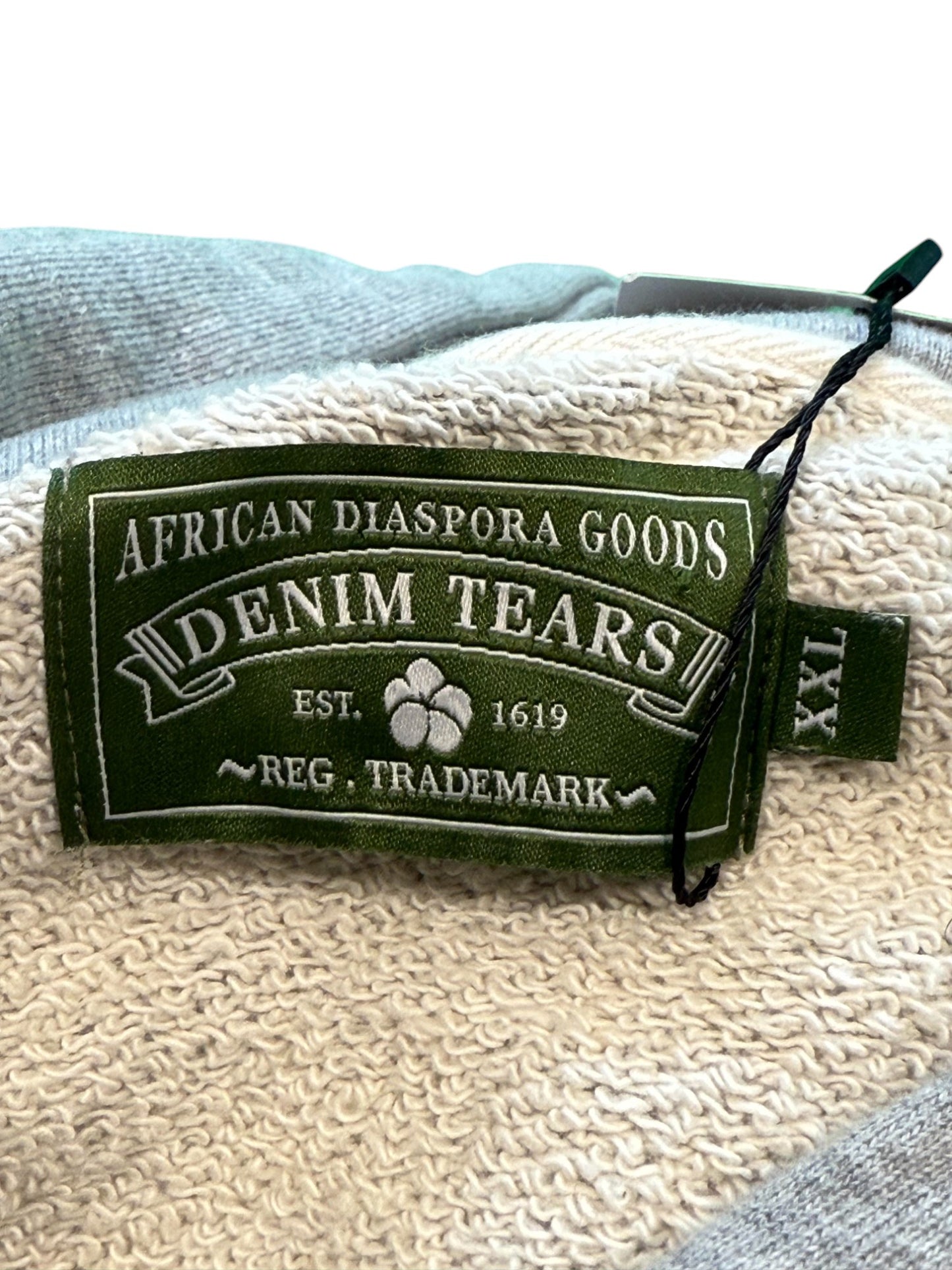 Denim Tears 1948 Hoodie Grey