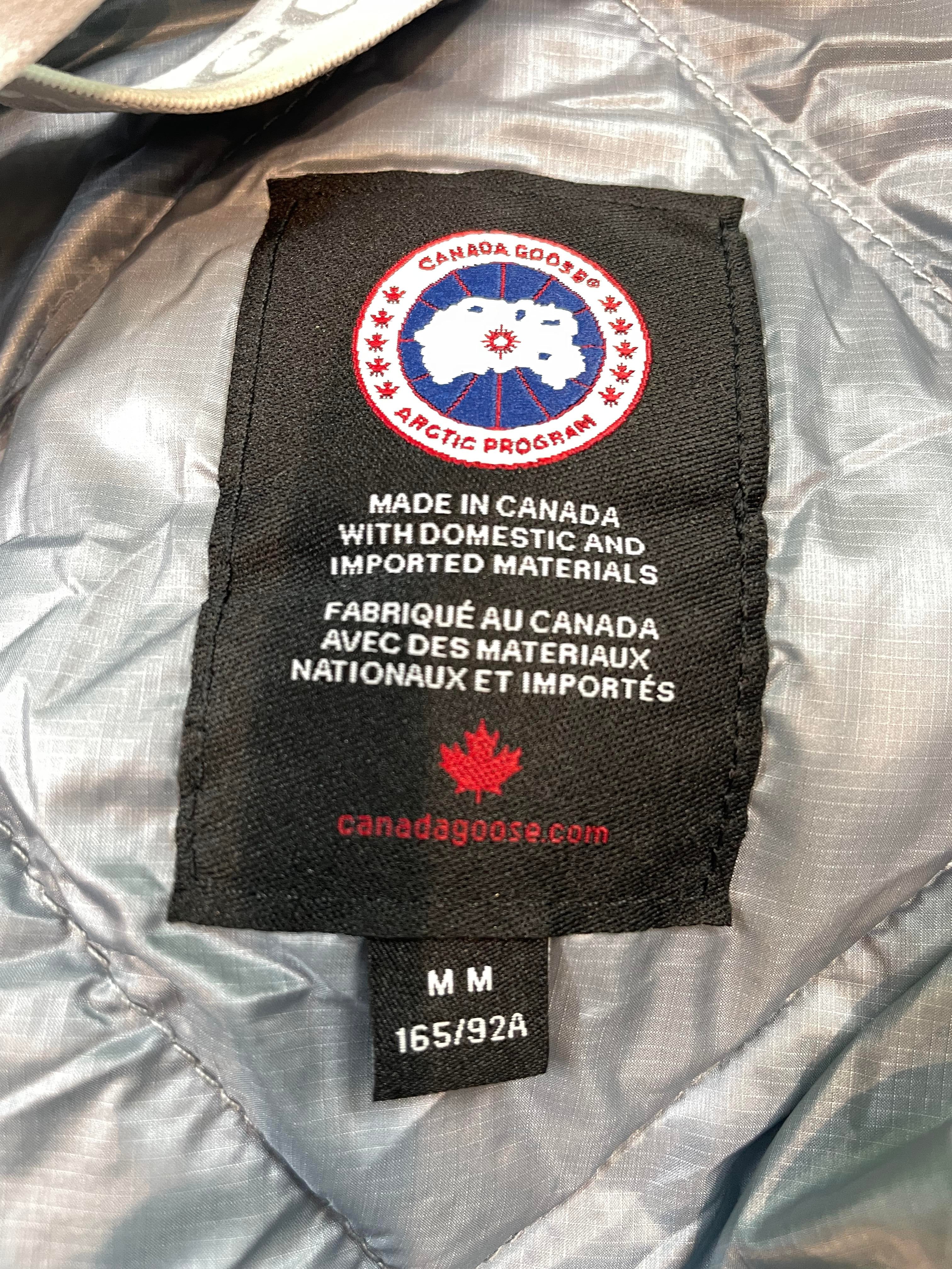 Canada Goose Puffer Hooded Blue Jacket