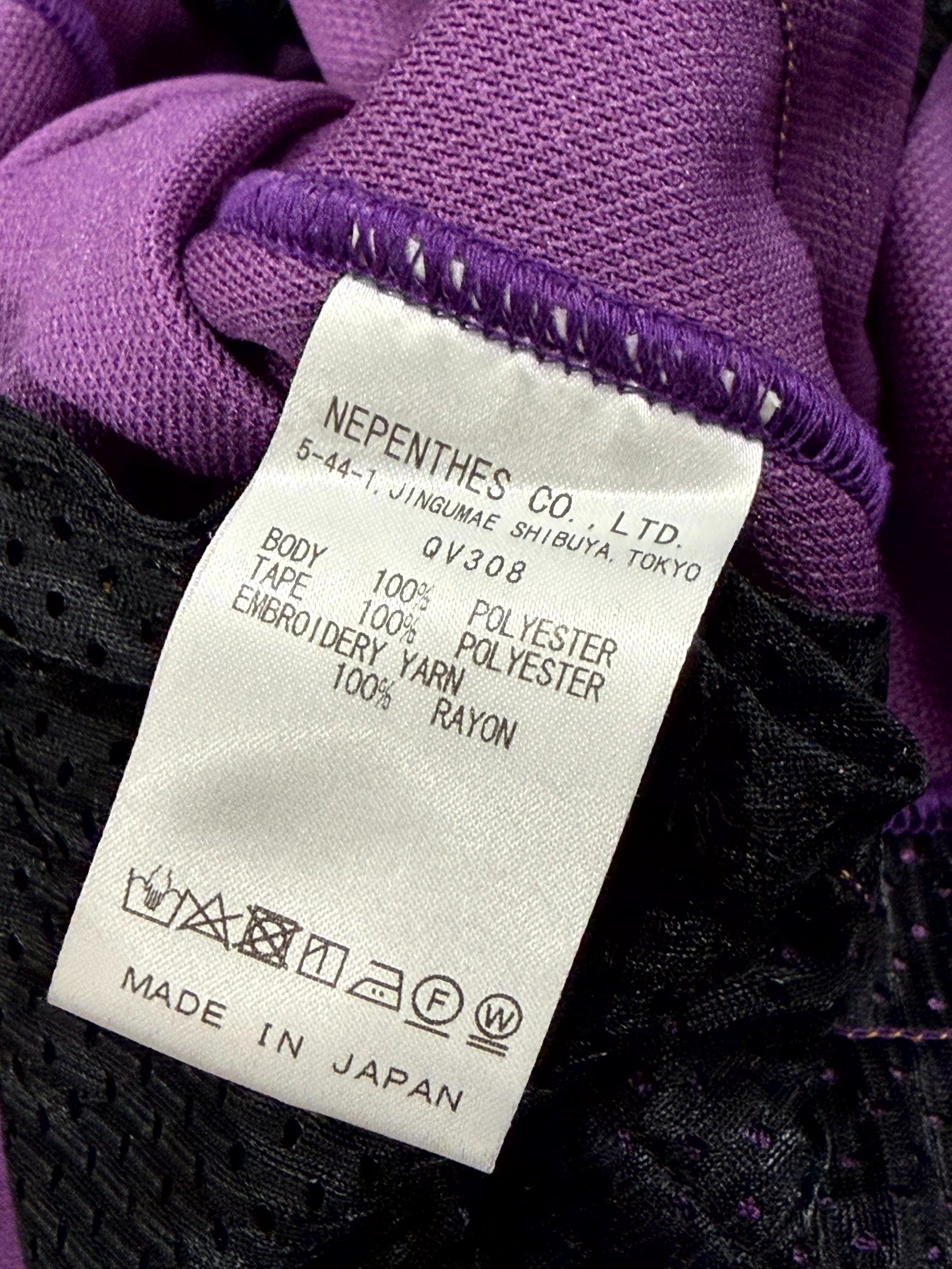 Needles Purple & Yellow Track Pants