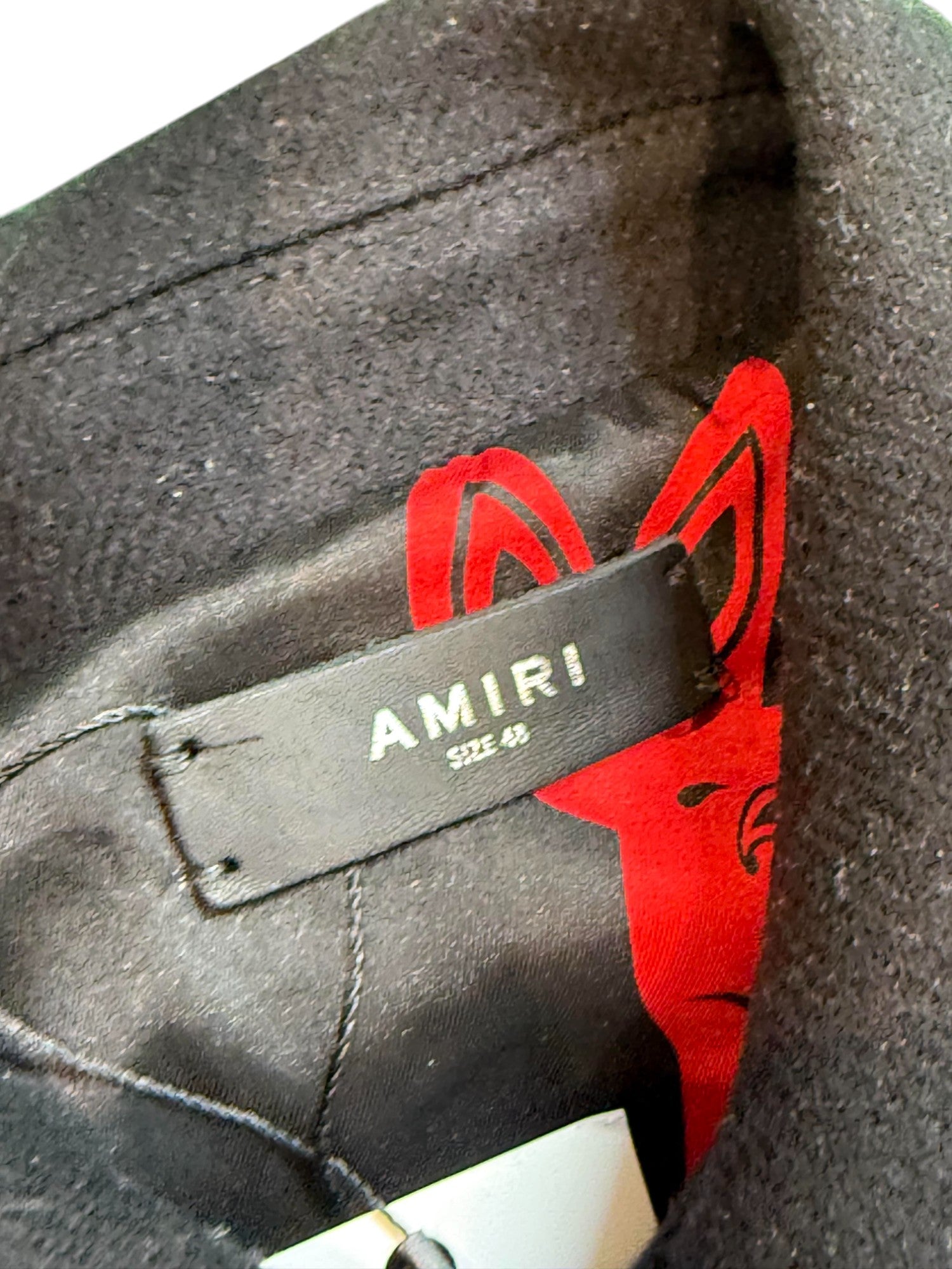 Amiri Rabbit Varsity Jacket