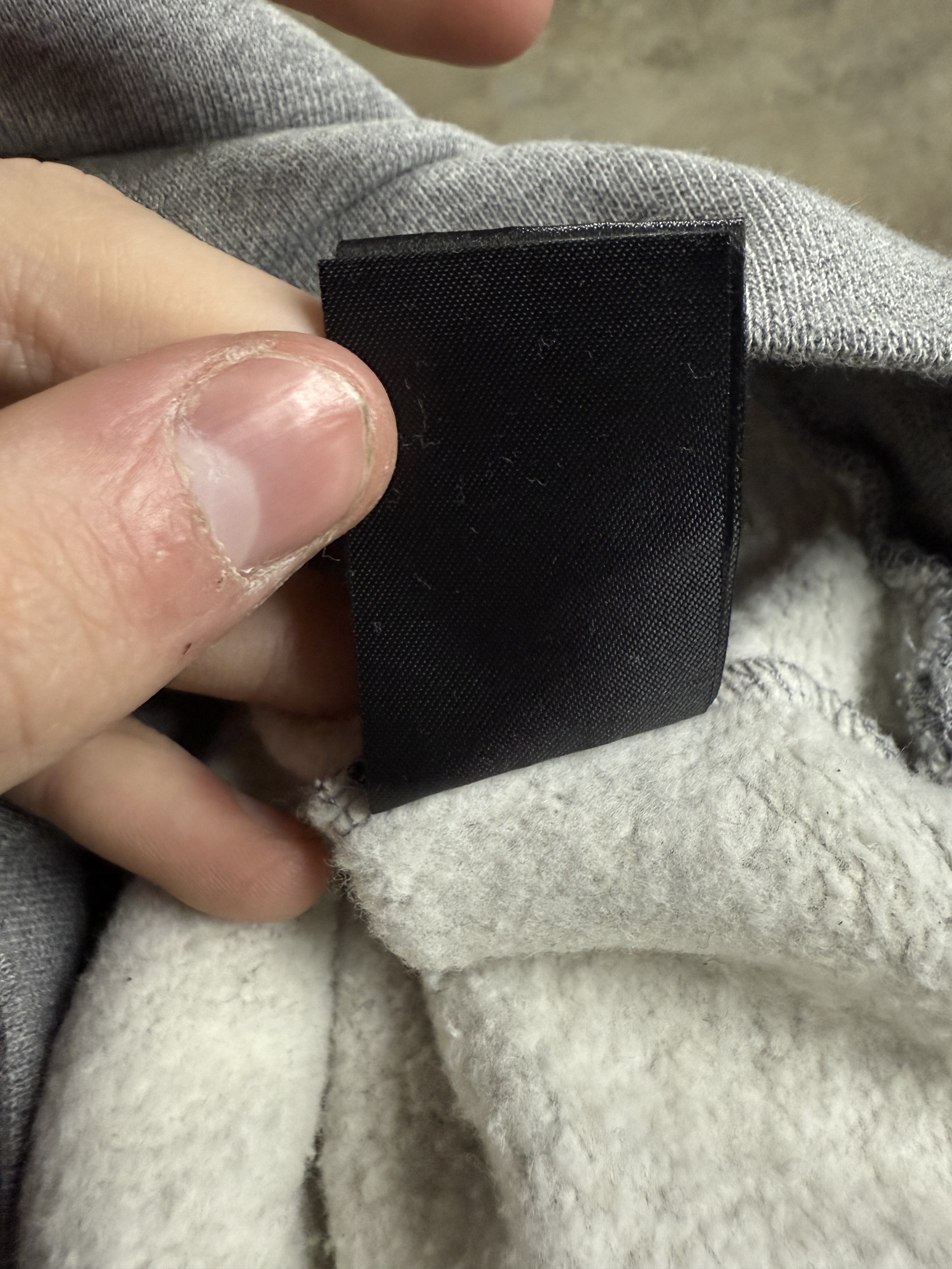 Palm Angels Box Logo Crewneck Grey Used XS