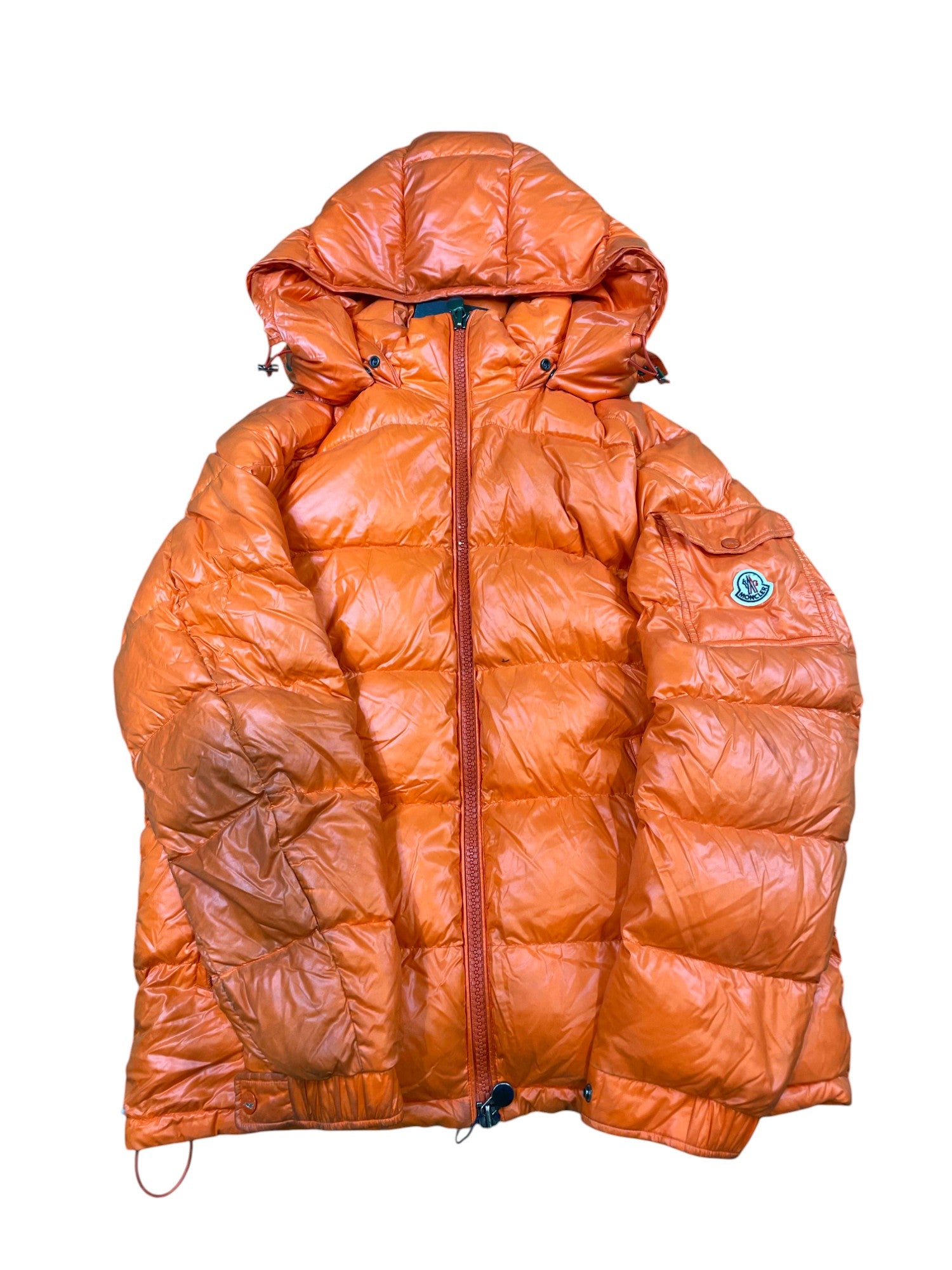 Moncler Maya Puffer Hooded Orange