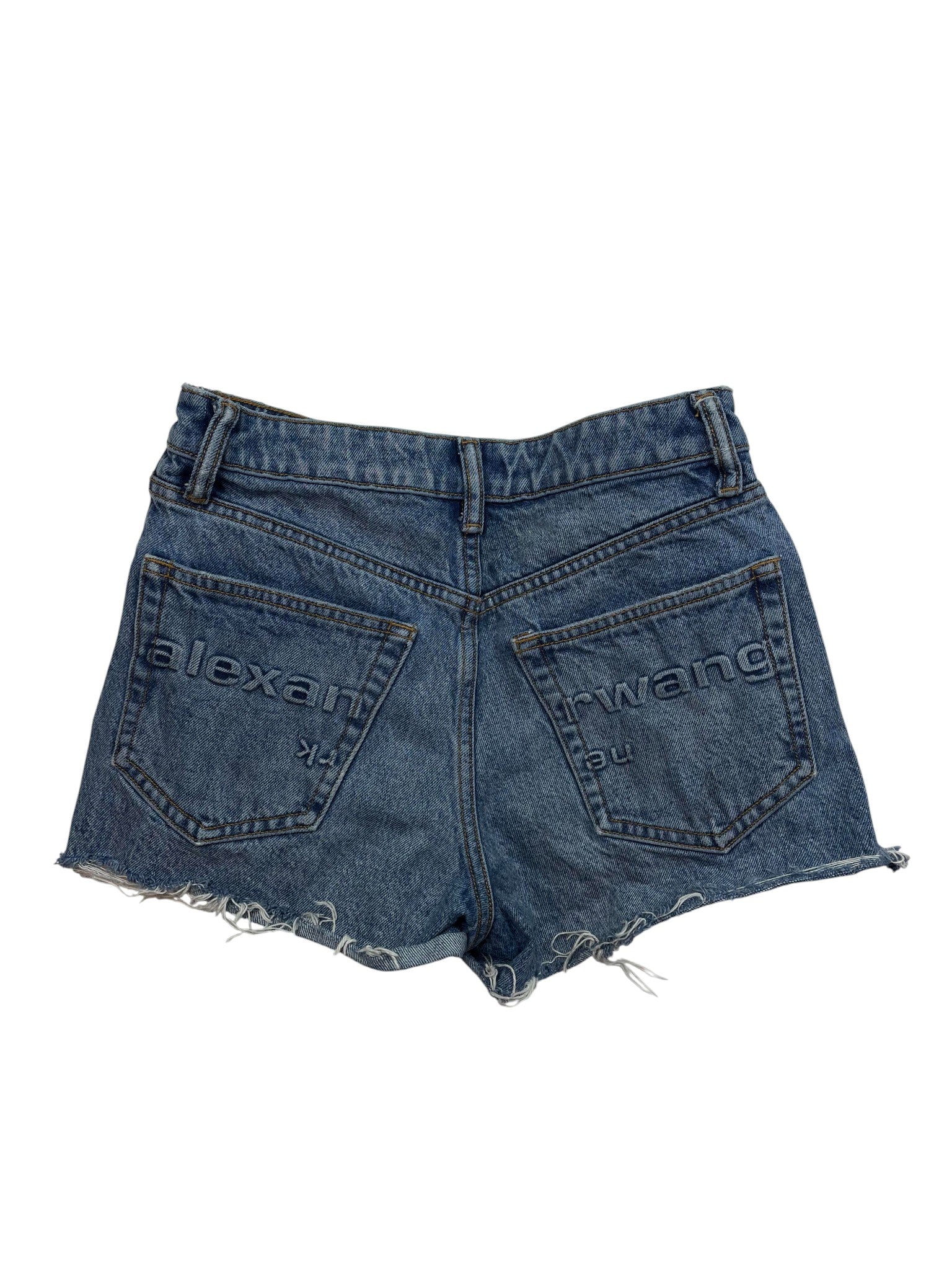 Alexander Wang 'Pocket Logo' Jean Shorts