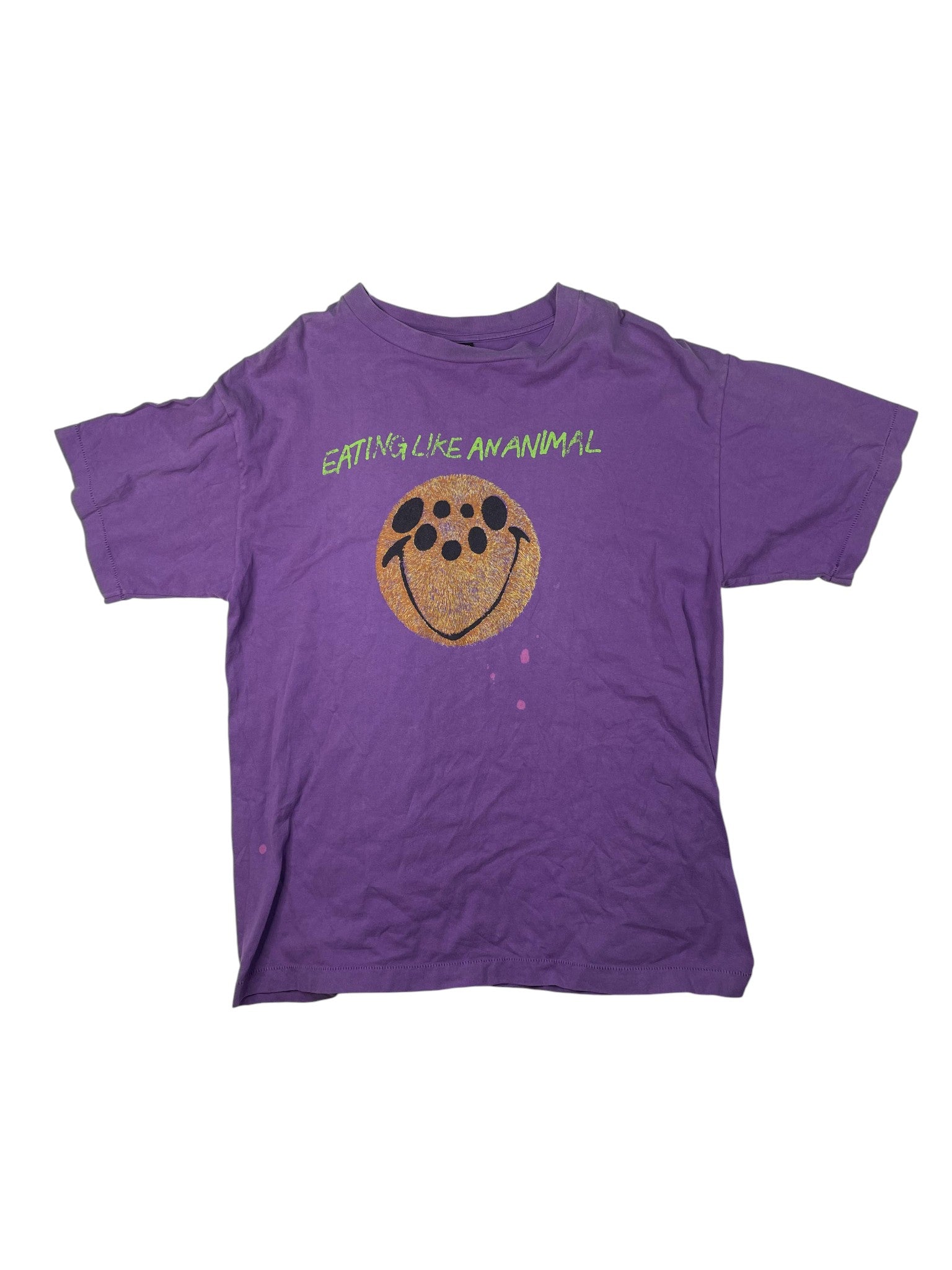 Saint Michael 'CPFM Smiley' Purple Tee