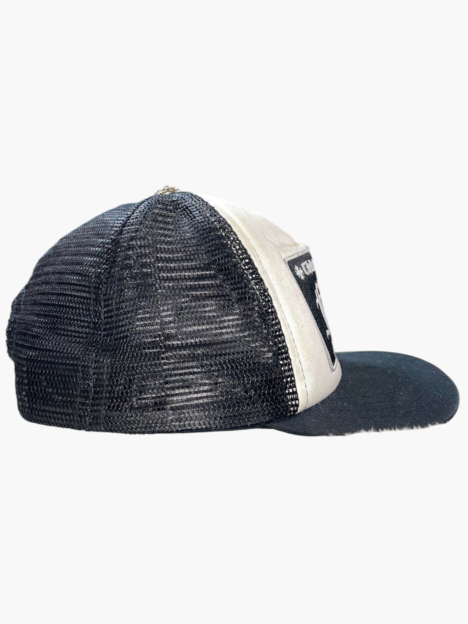 Chrome Hearts F**k White & Black Trucker Hat
