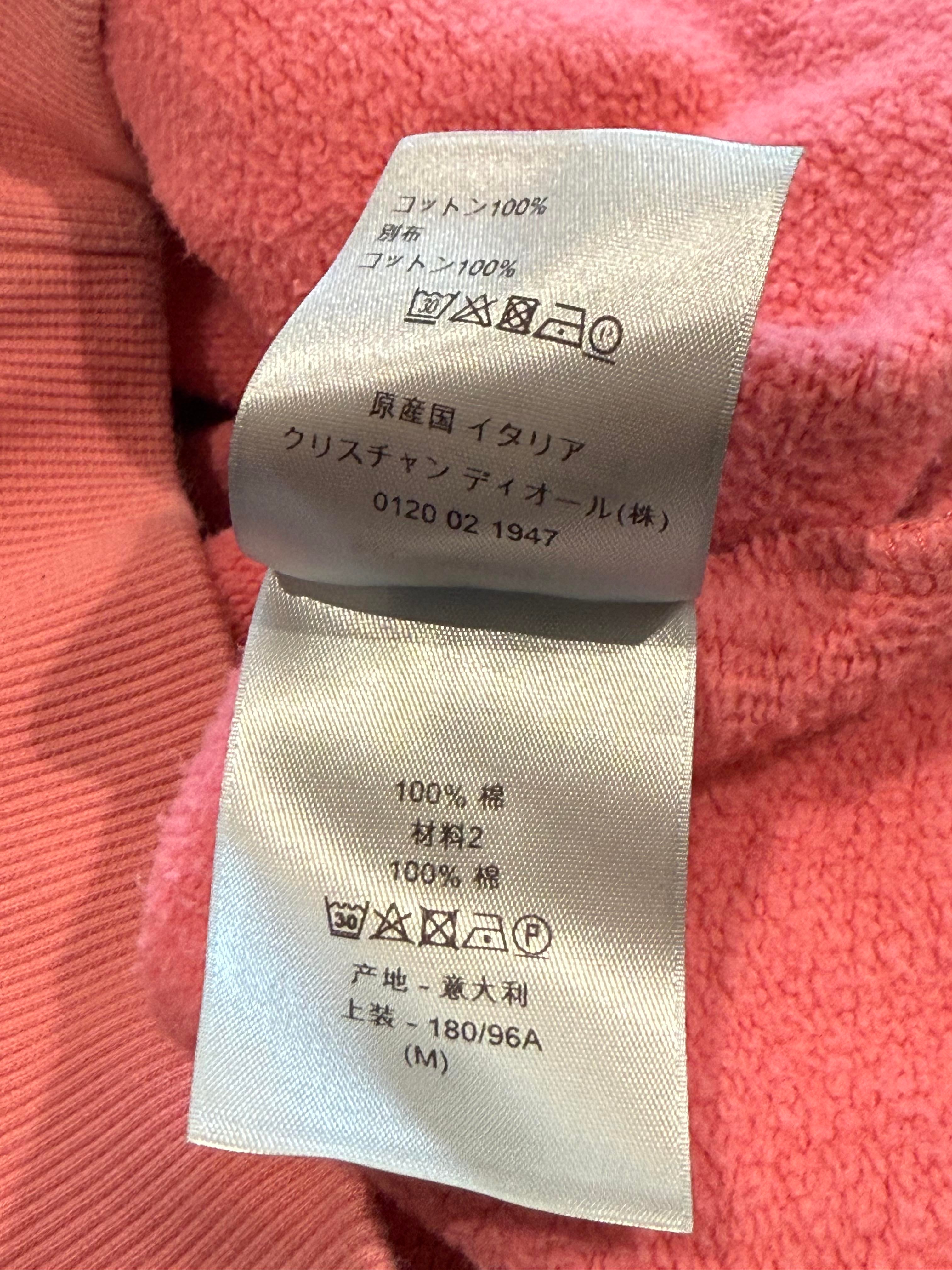 Dior CD Hoodie Pink