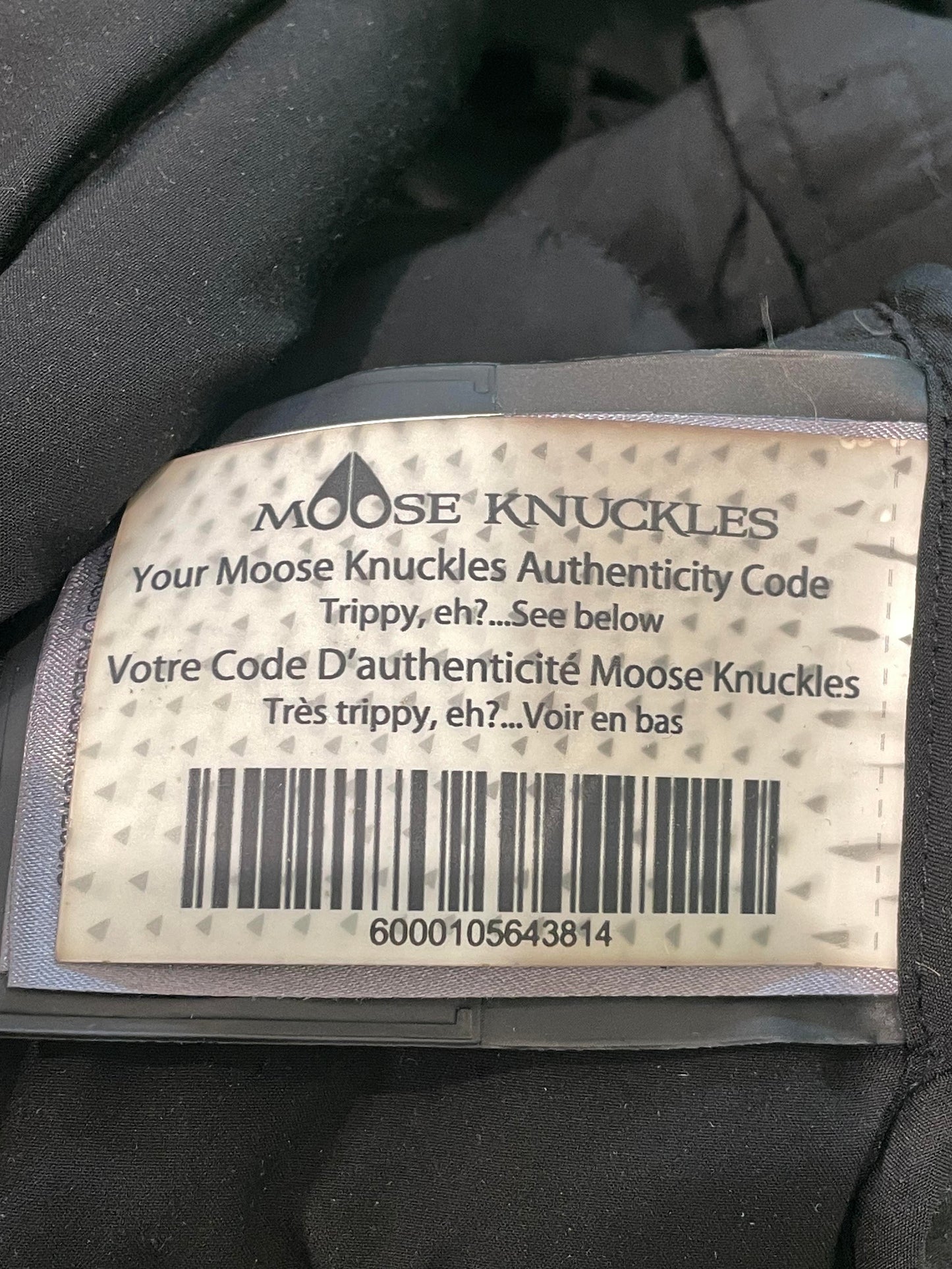Moose Knuckle Light Puffer Hooded Black Jacket