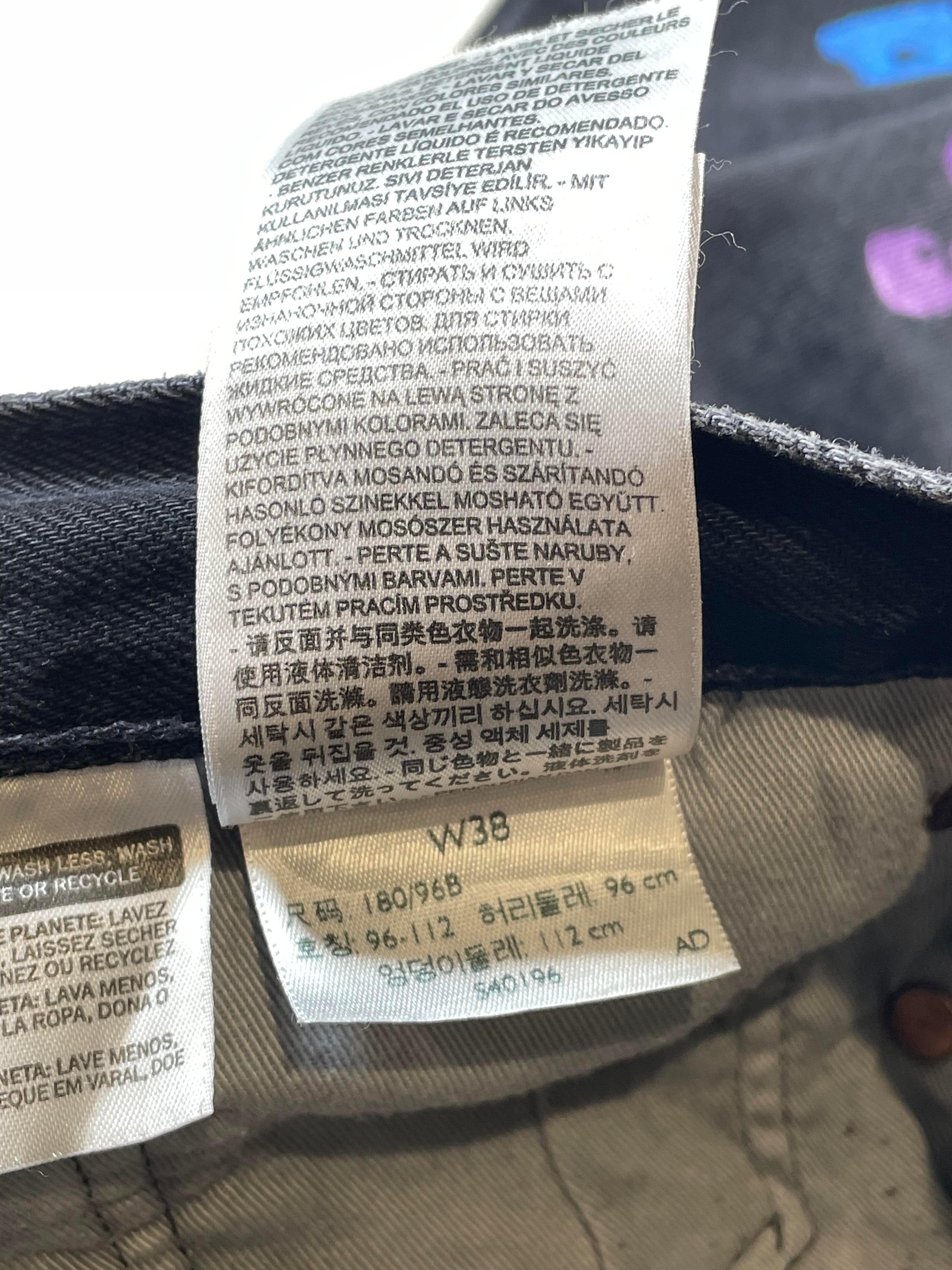 Denim Tears BSTROY Black, Pink & Blue Jeans