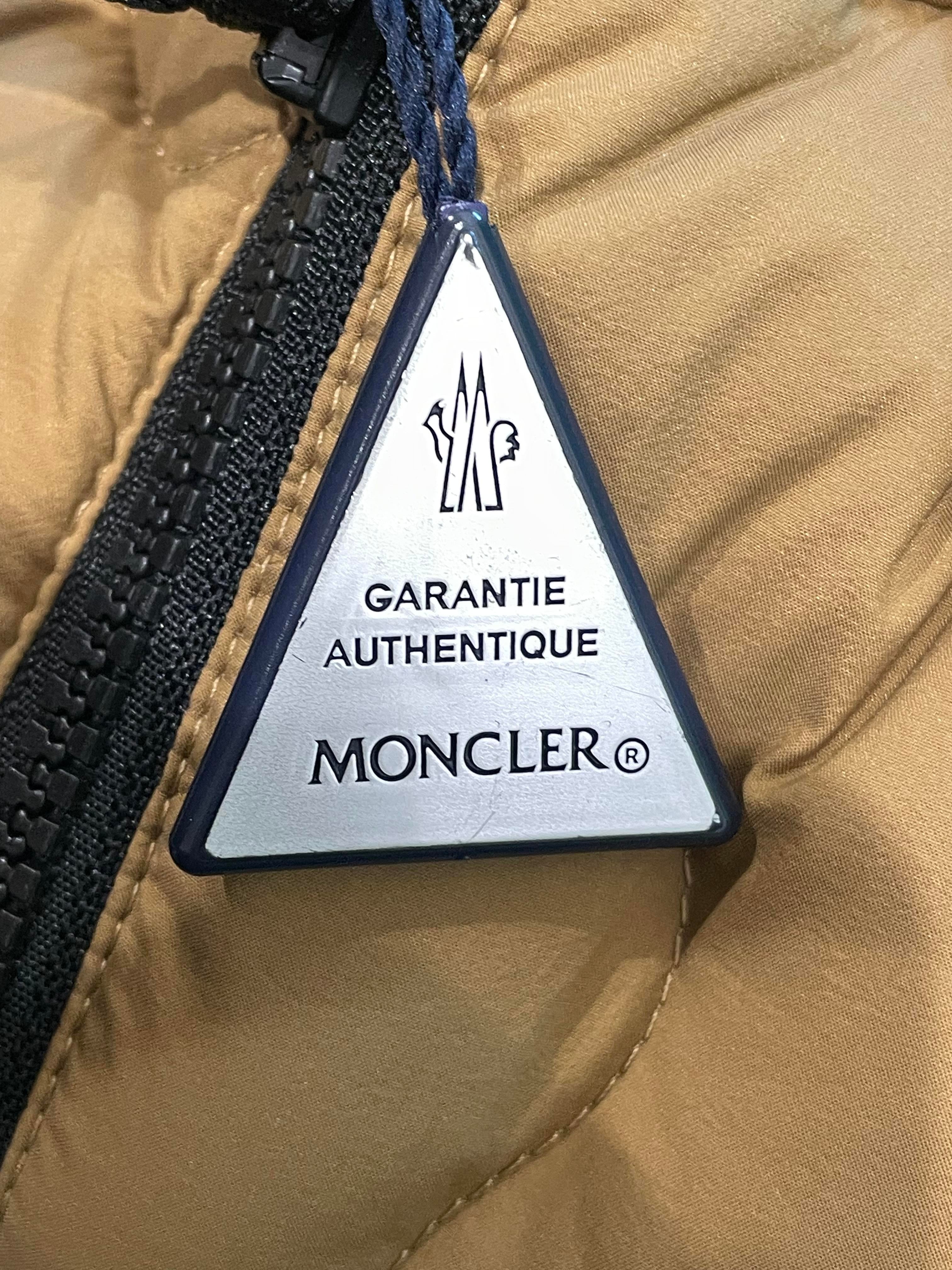 Moncler "Genius" Brown Puffer Vest