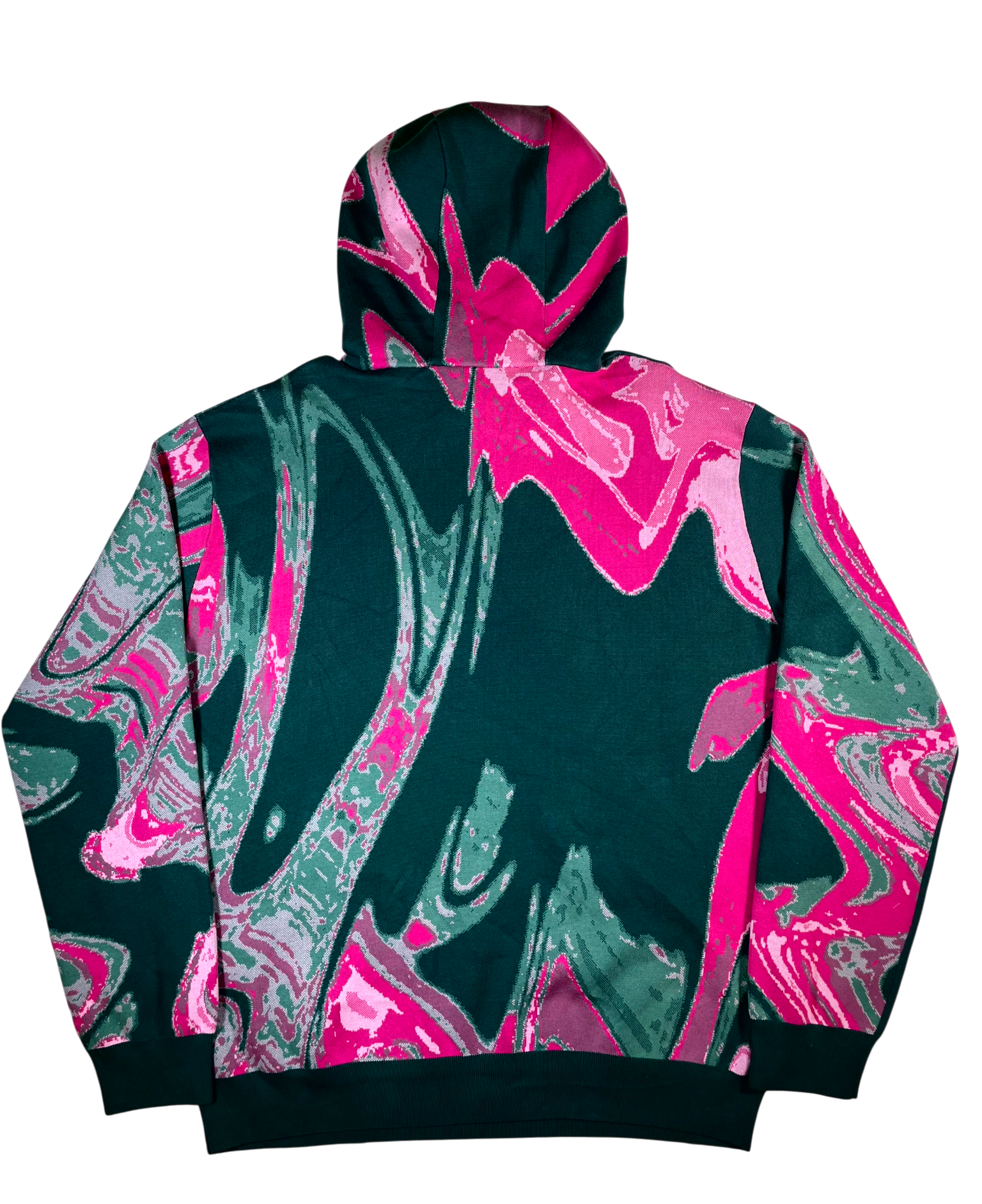 Louis Vuitton Tie Dye Green & Pink Hoodie