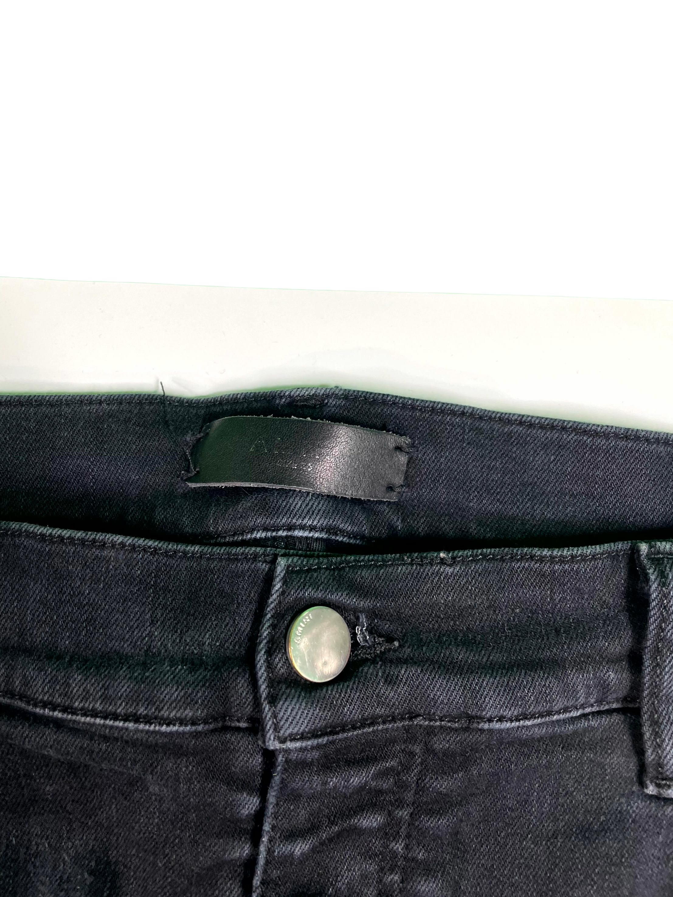 Amiri MX2 Paisley Black & Brown Jeans