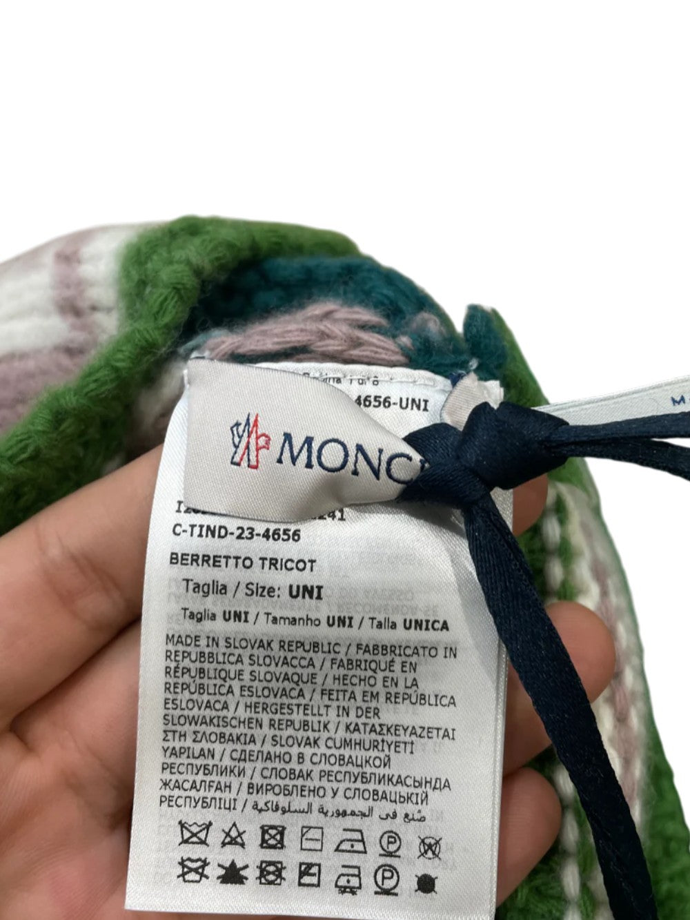 Moncler Knit Multicolor Beanie