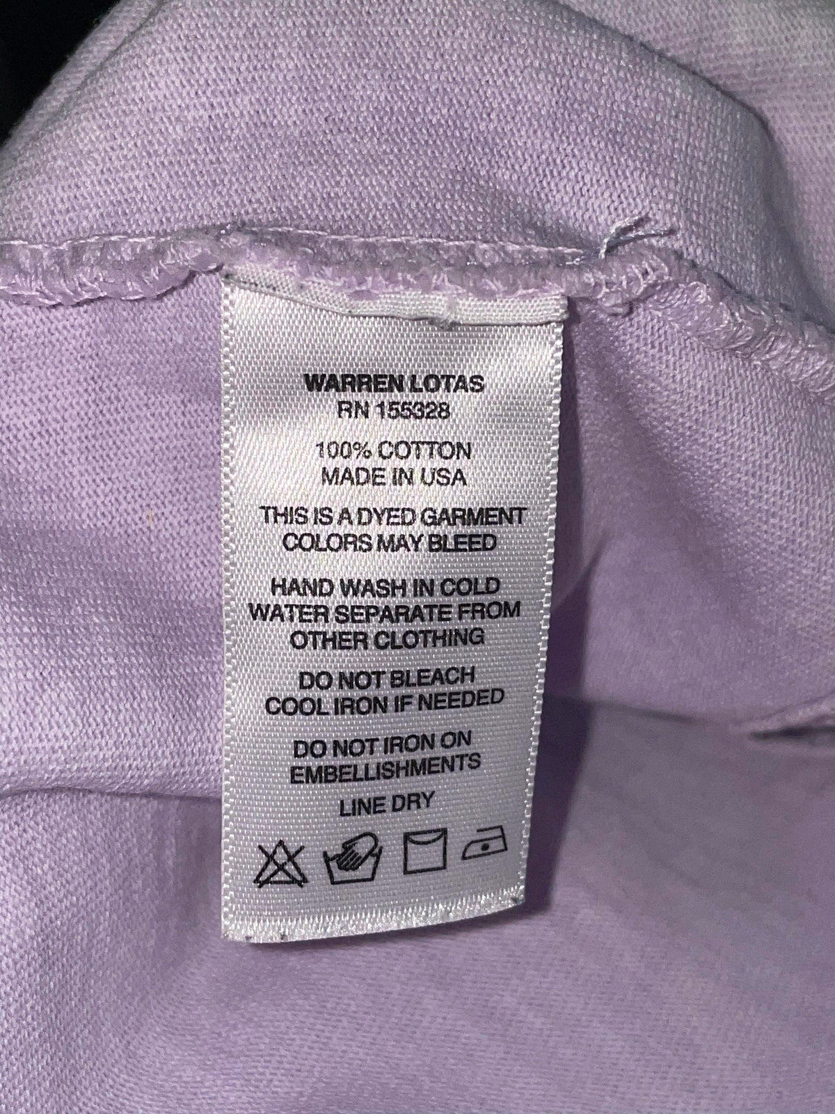 Warren Lotas Mojave Tee Blue & Pink