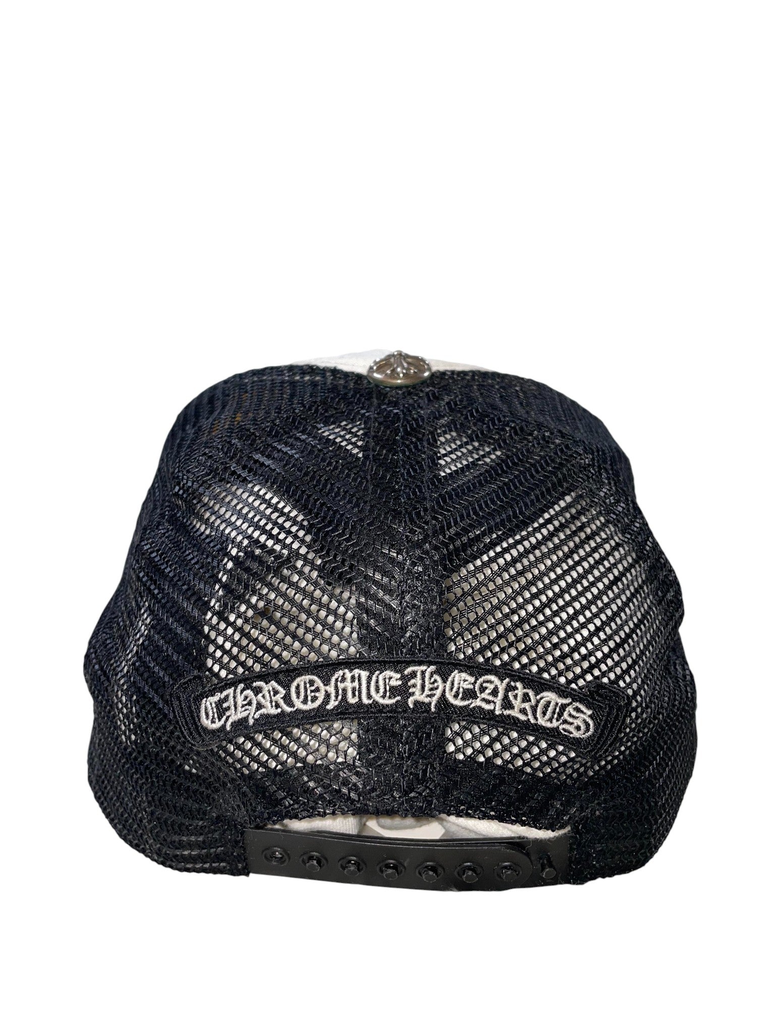 Chrome Hearts King Taco White & Black Hat